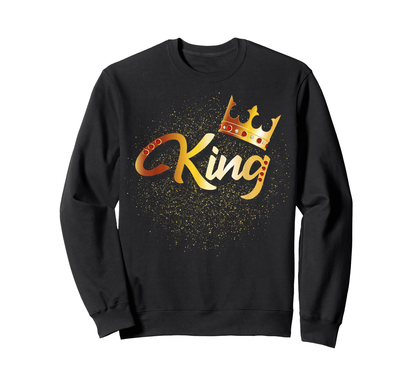 King Shirt Men Boys Matching Couples Him & Her T-Shirt