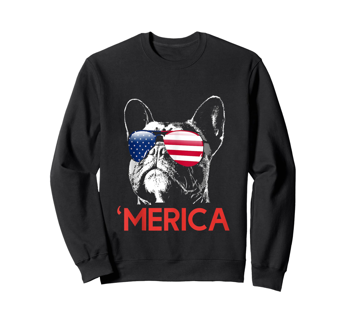 Merica French Bulldog American Flag 4th of July Frenchie Tank Top