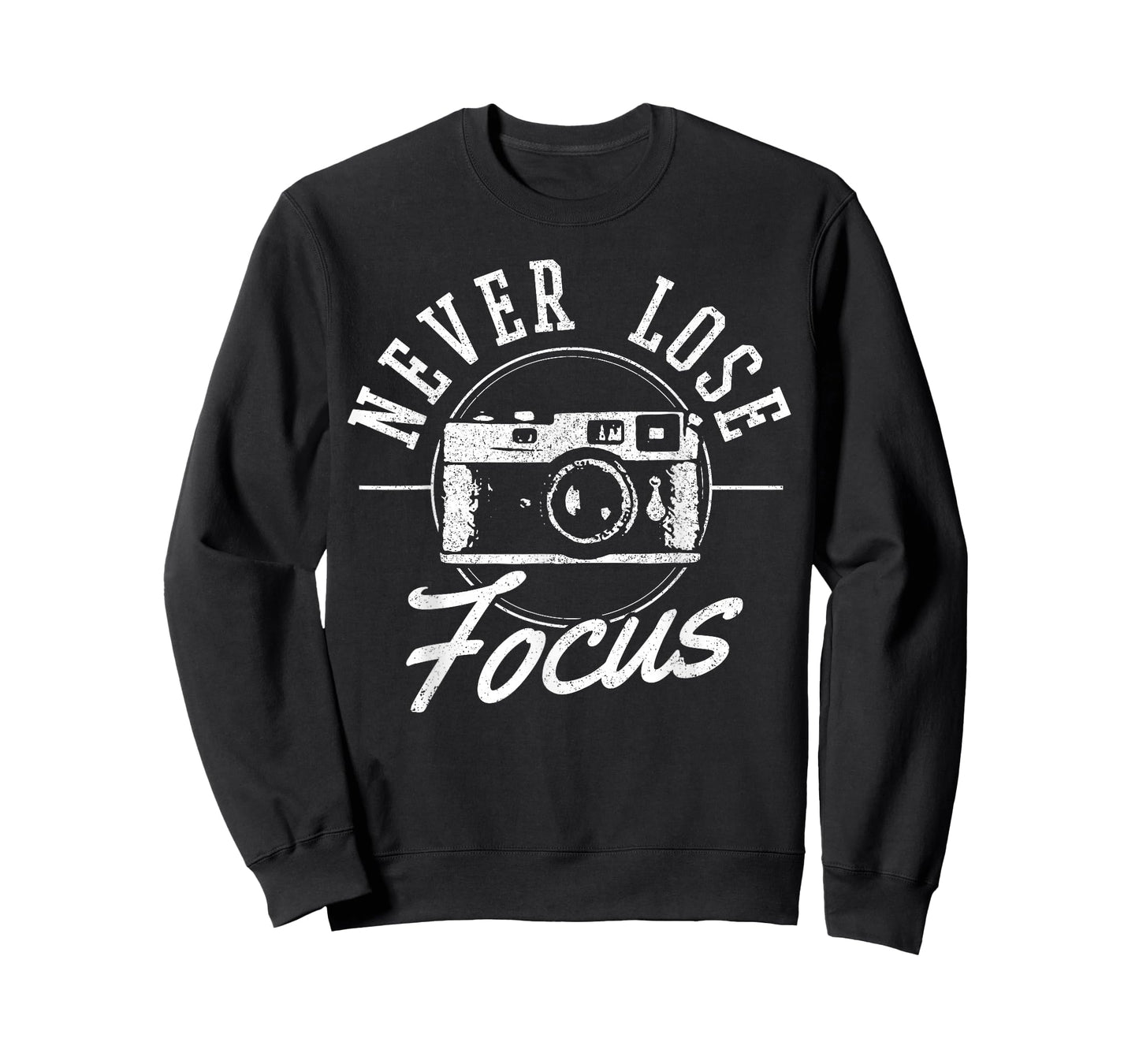 Photographers Never Lose Focus Vintage Camera Photography T-Shirt