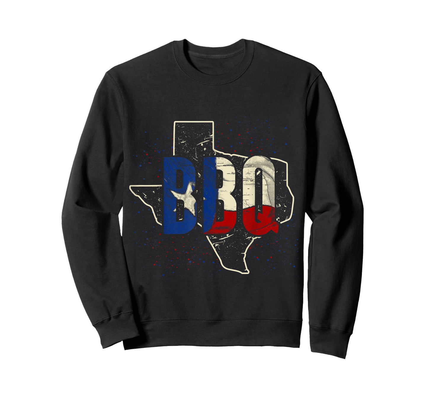Texan Flag Proud American Gift BBQ Texas T-Shirt