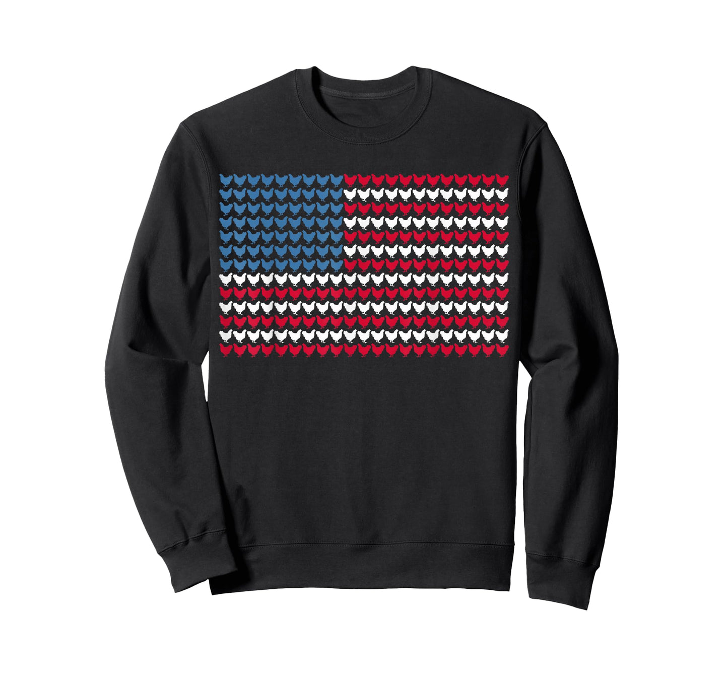 Chicken Patriotic Farmers 4th Of July Chicken American Flag T-Shirt for Women Kids Men