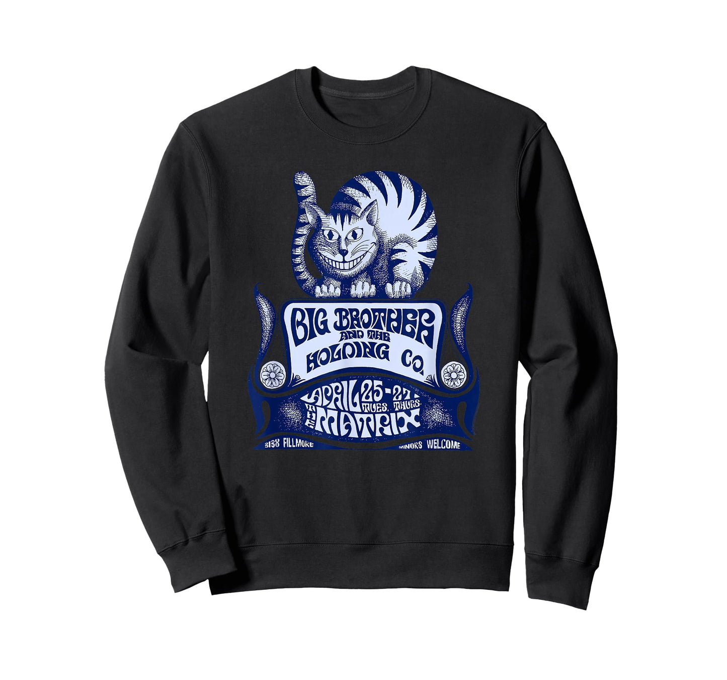 Big Brother & The Holding Company Matrix Cat T-Shirt