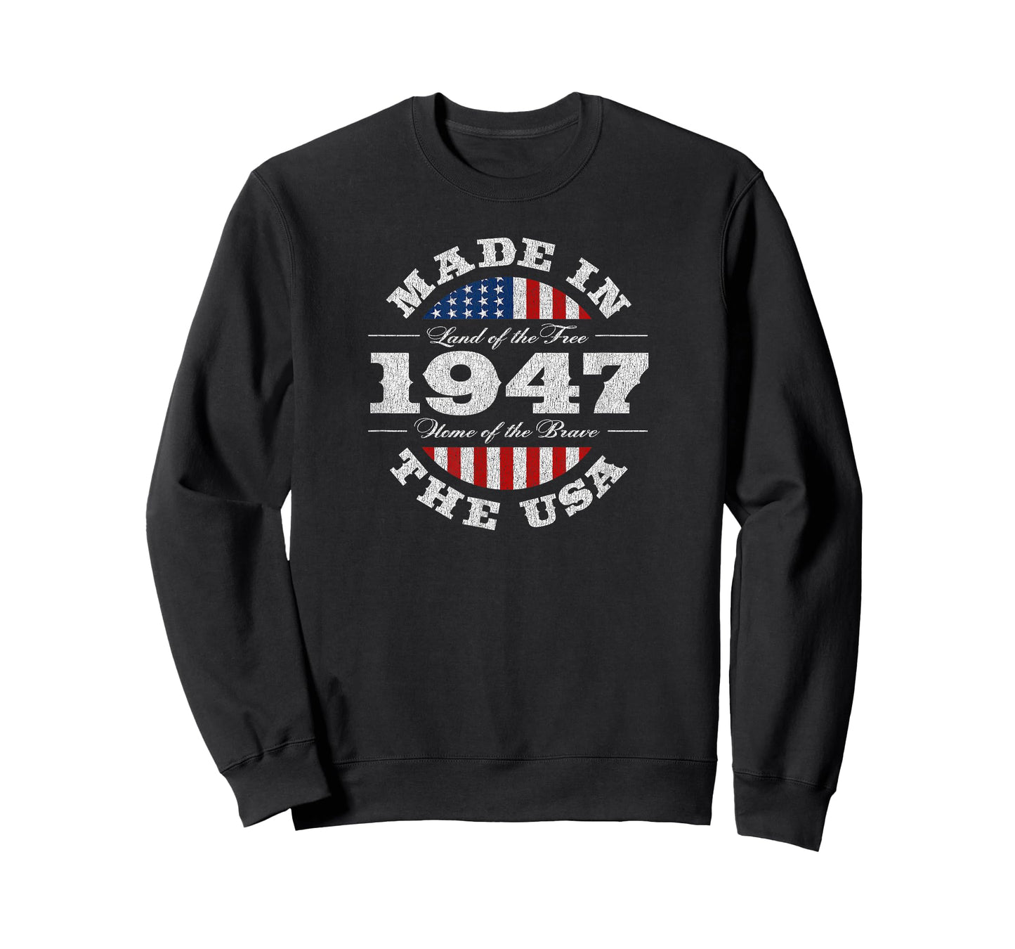 78 Year Old Patriotic American USA 1947 78th Birthday T-Shirt