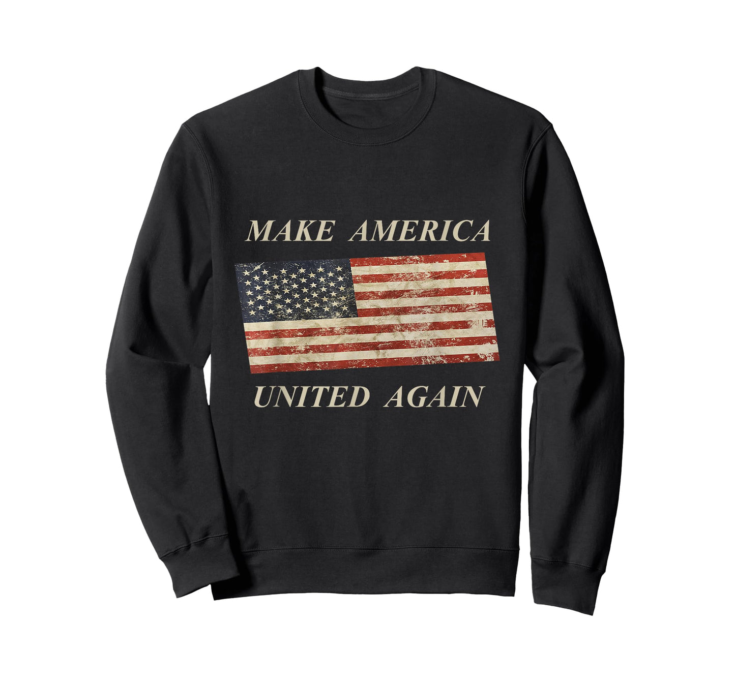 Make America United Again patriotic USA flag T-Shirt for Women Kids Men