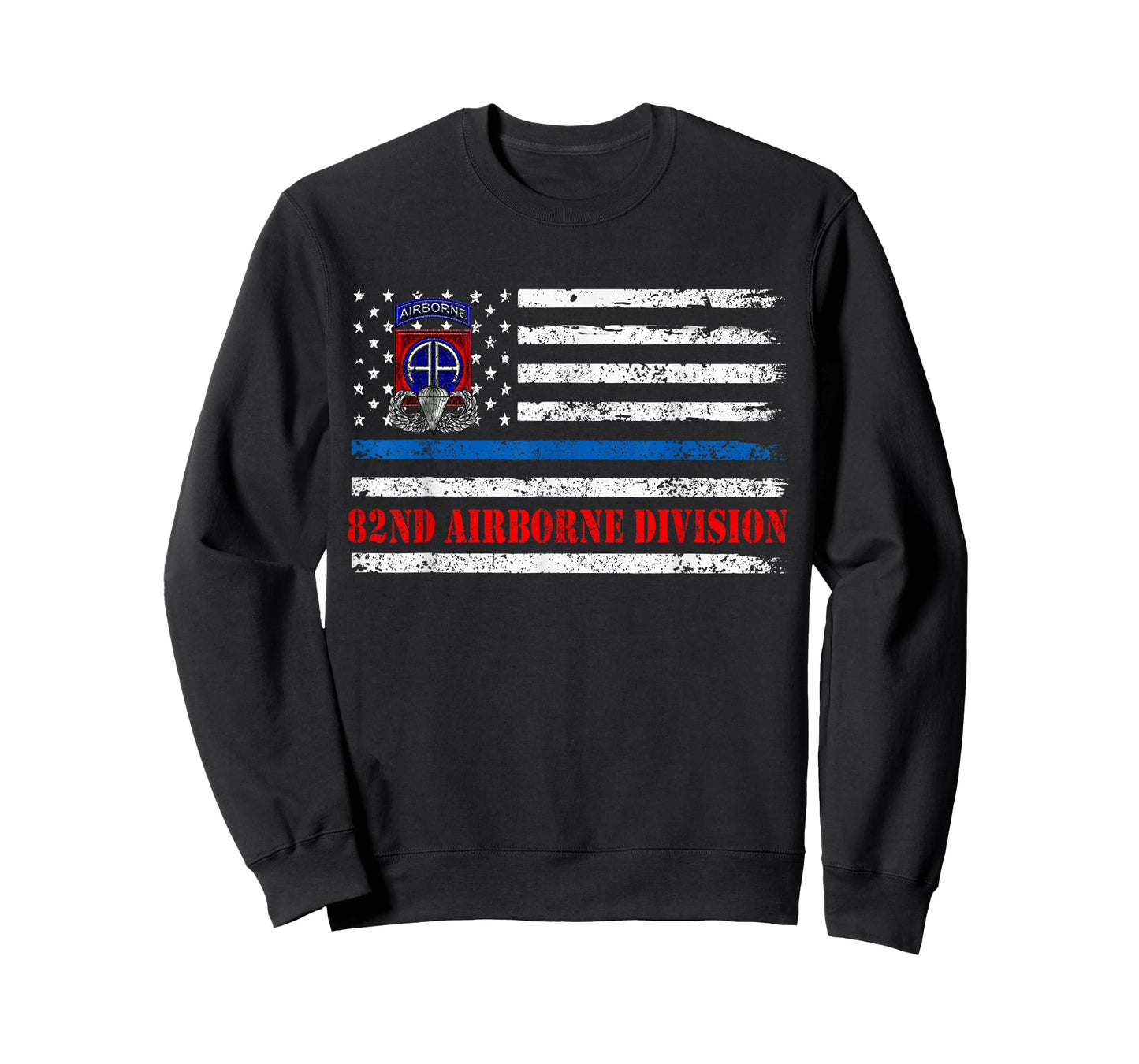 82nd Airborne Division Flag Tshirt, Veterans Day Gift T-Shirt