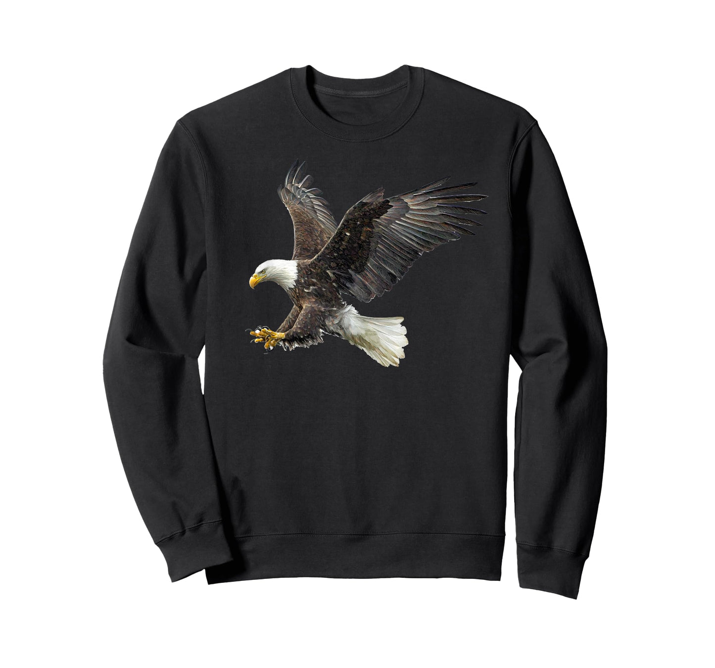 Majestic Flying American Bald Eagle T-Shirt Small