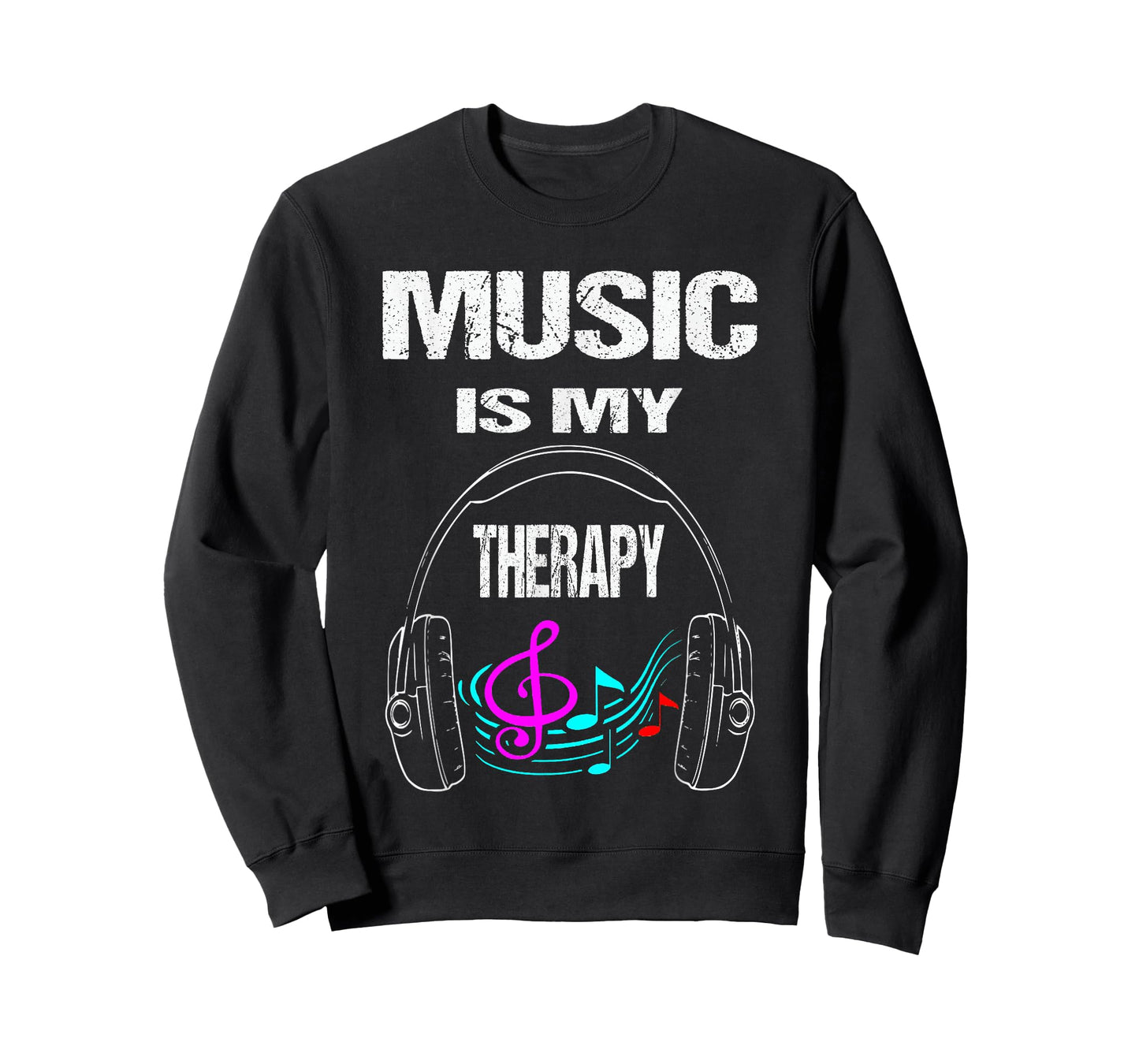 Music Is My Therapy Musician T-Shirt