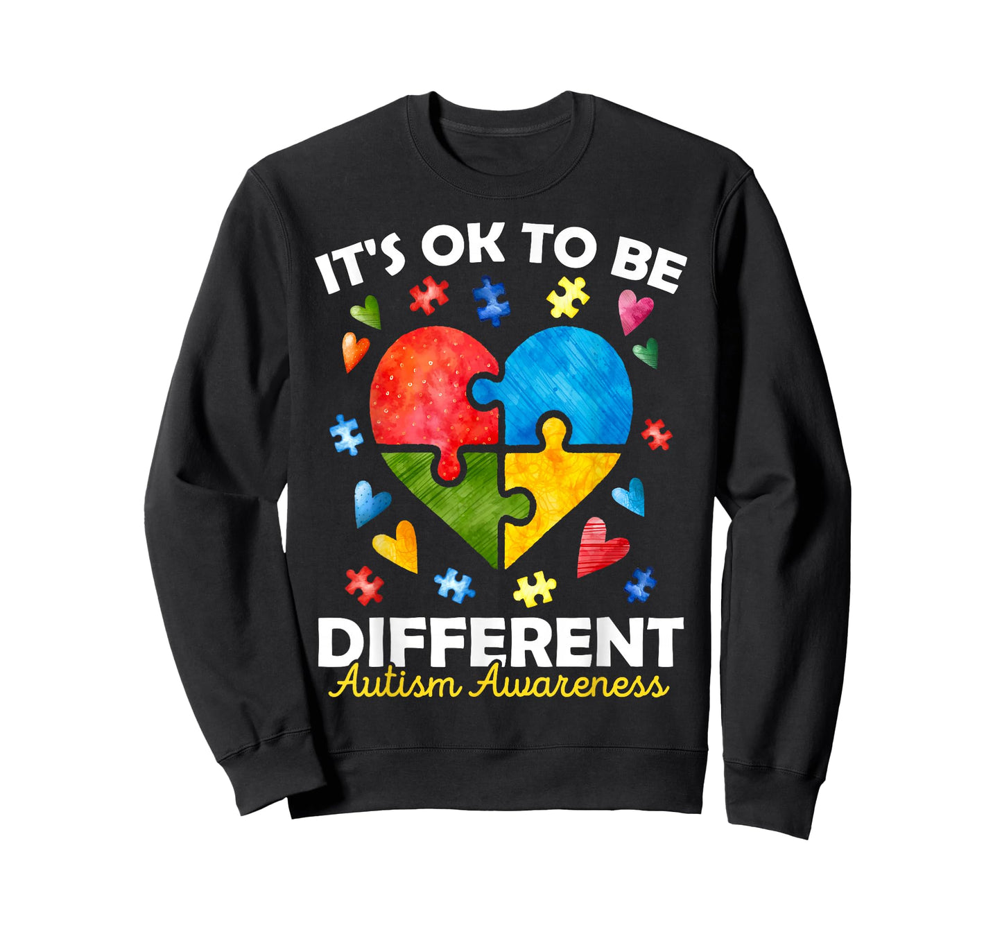 Autism Awareness Valentines Day Autistic Child Kids Toddler T-Shirt