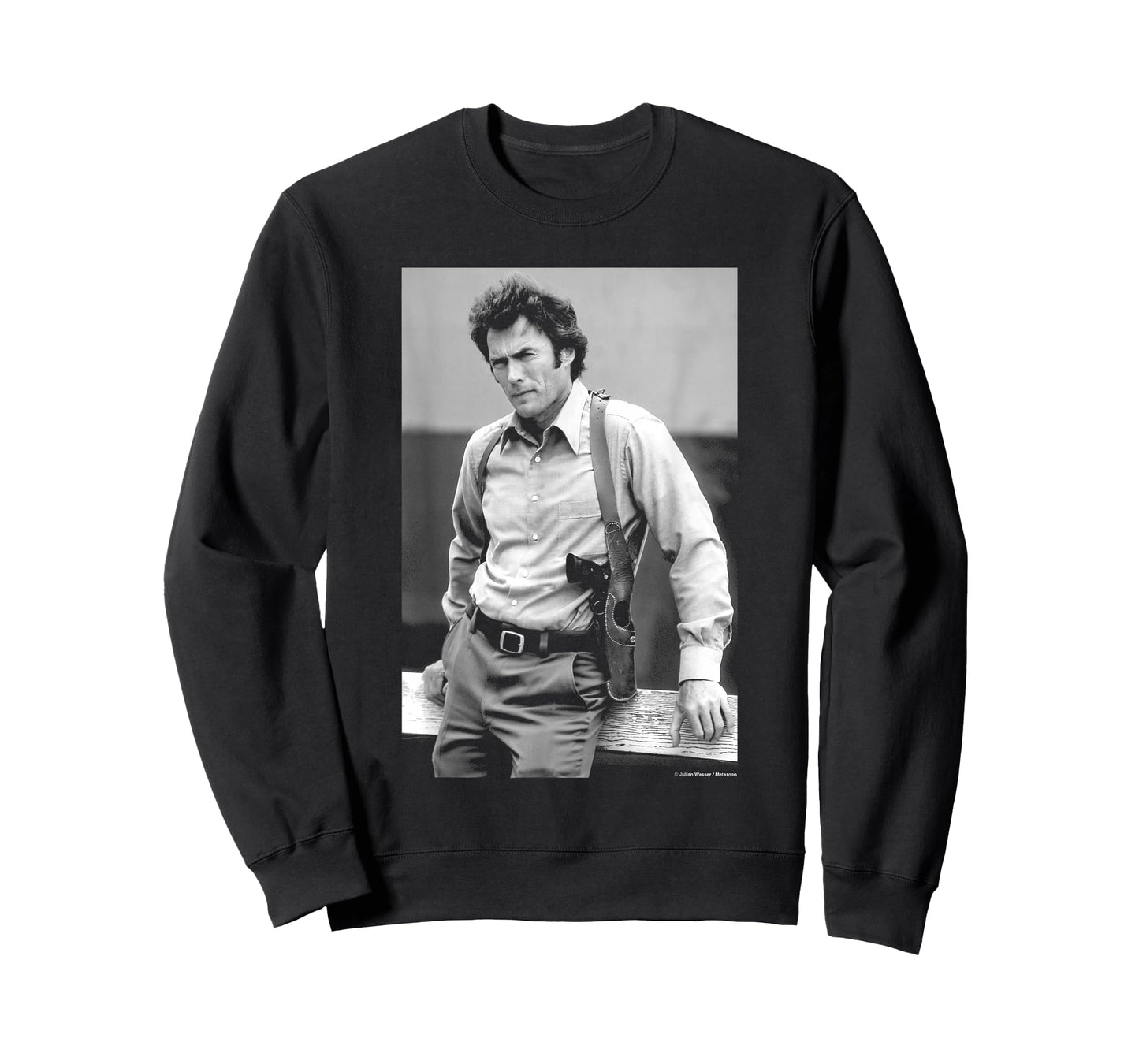 Clint Eastwood Magnum Force Dirty Harry by Julian Wasser T-Shirt