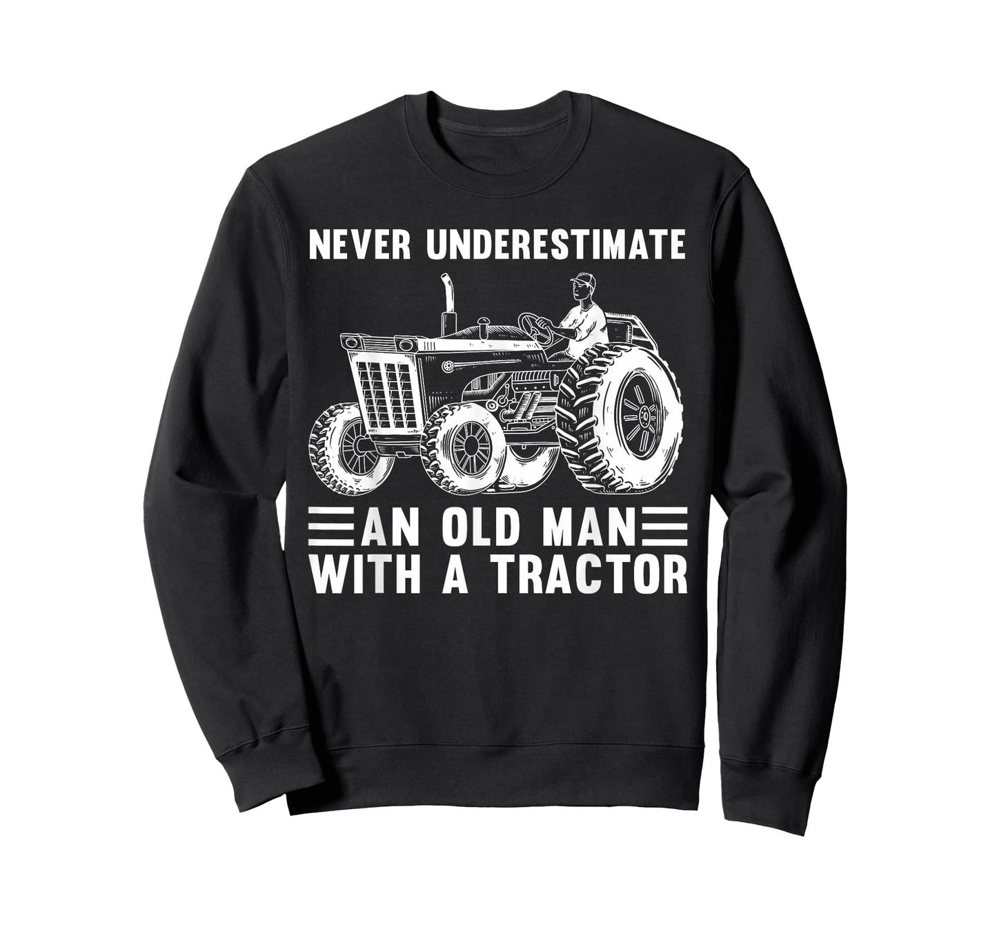 Cool Tractor Design For Grandpa Men Tractor Driver Farming T-Shirt