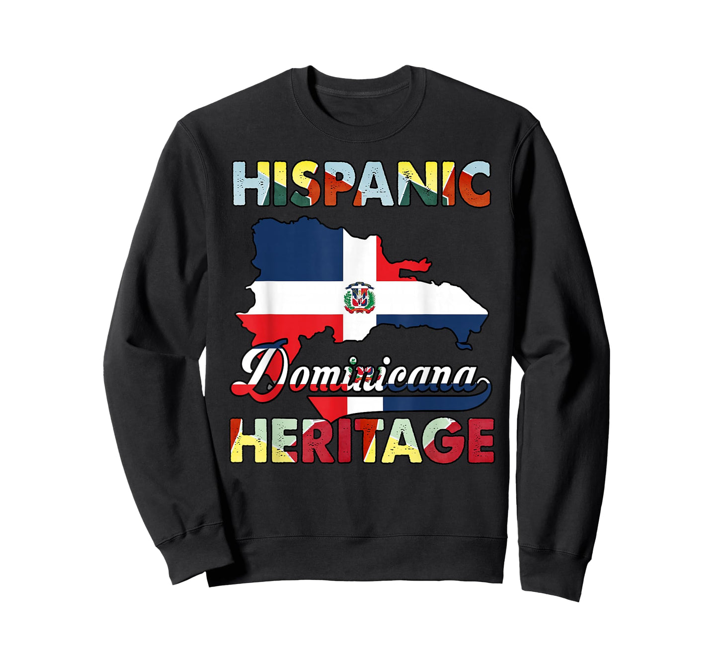 Dominican Republic Flag Hispanic Heritage Month Dominicana T-Shirt