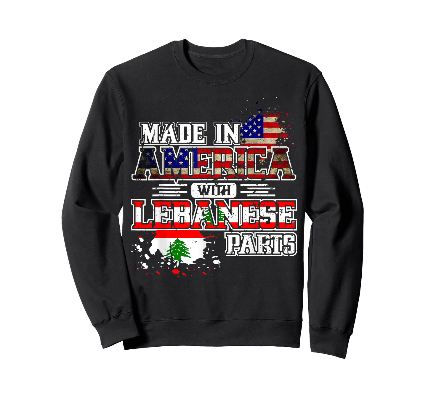 Made in America with Lebanese Parts T-Shirt T-Shirt