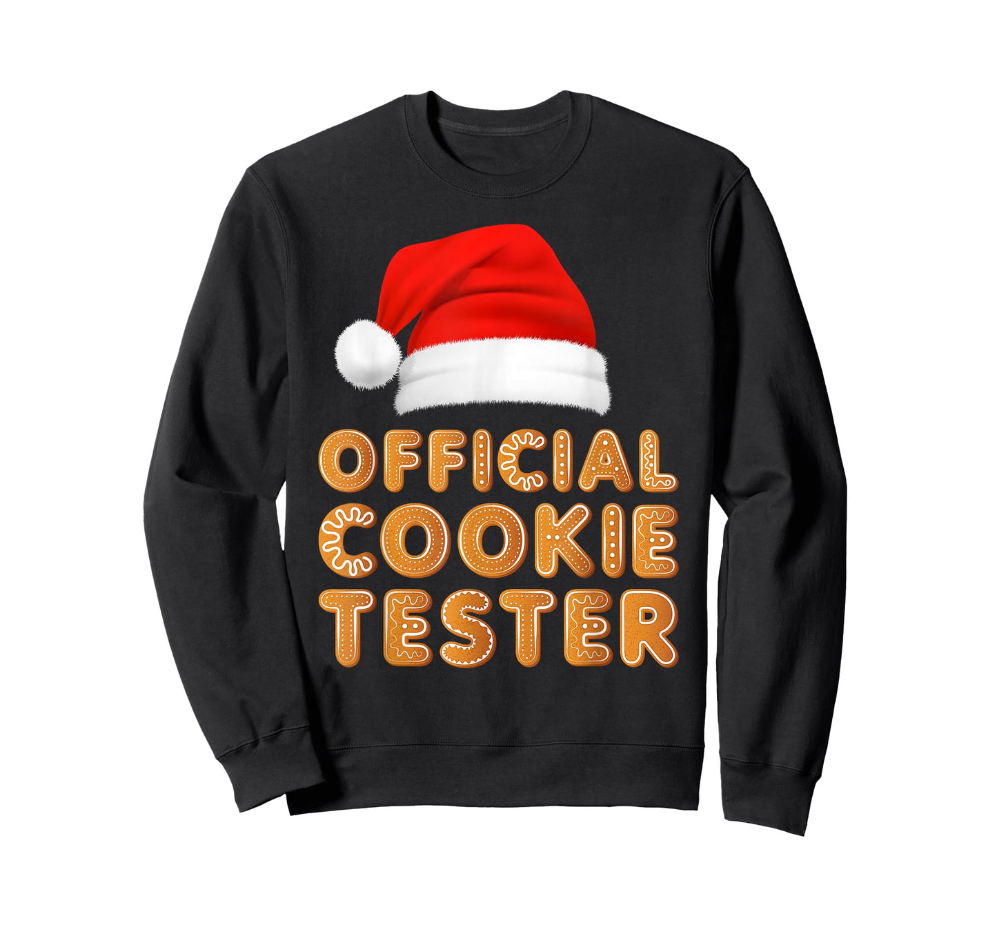 Christmas Baking Crew Official Cookie Tester Xmas Pajamas T-Shirt