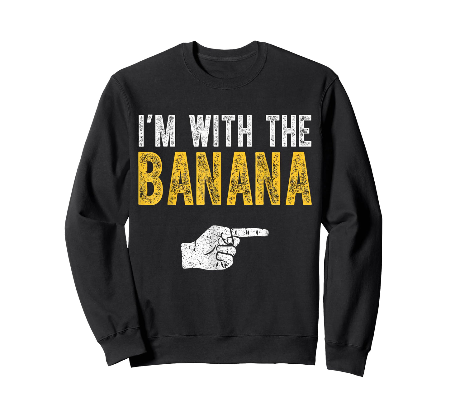 I'm With The Banana Costume Halloween Matching Couple T-Shirt