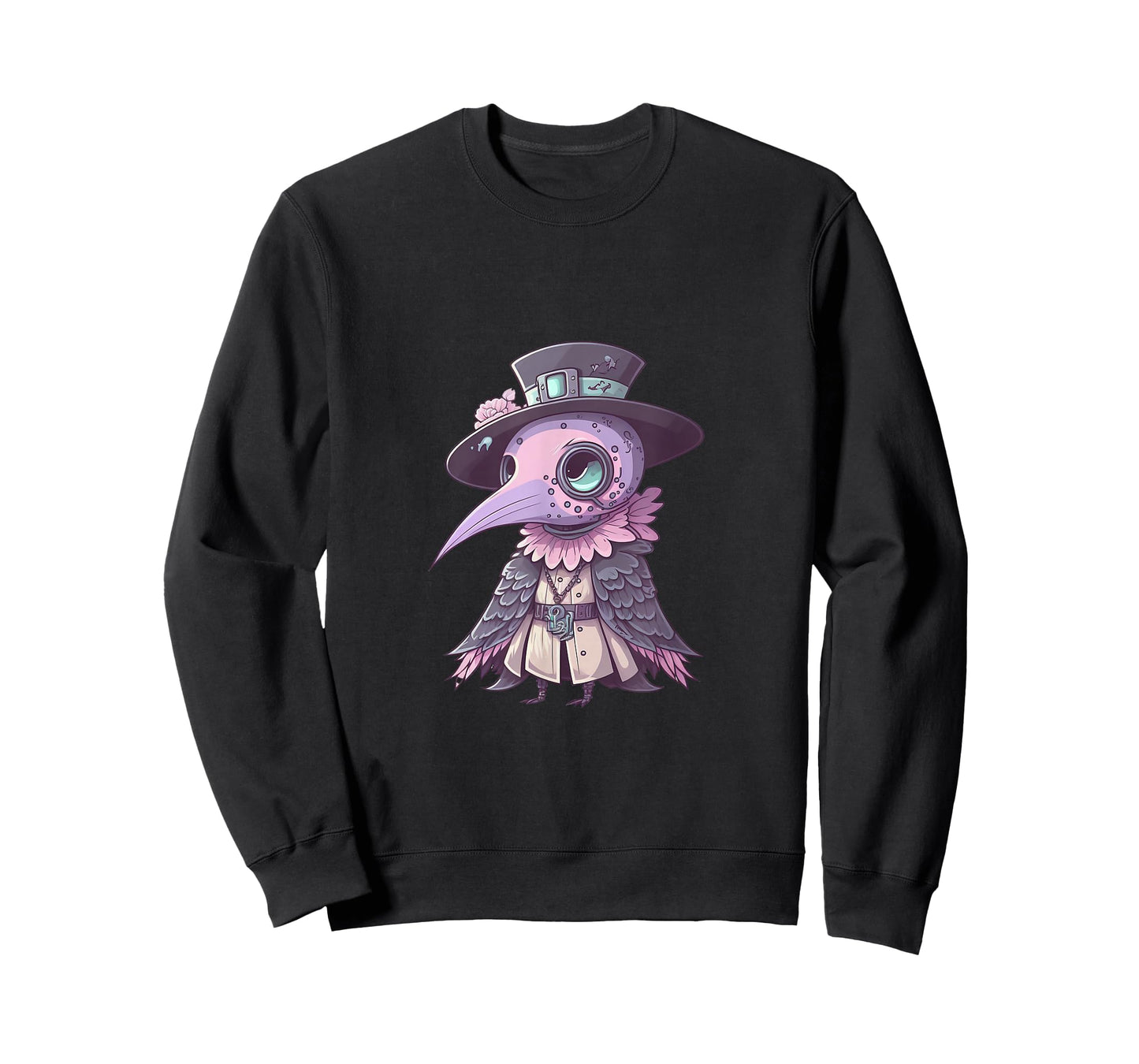 Creepy Kawaii Pastel Goth Plague Doctor T-Shirt