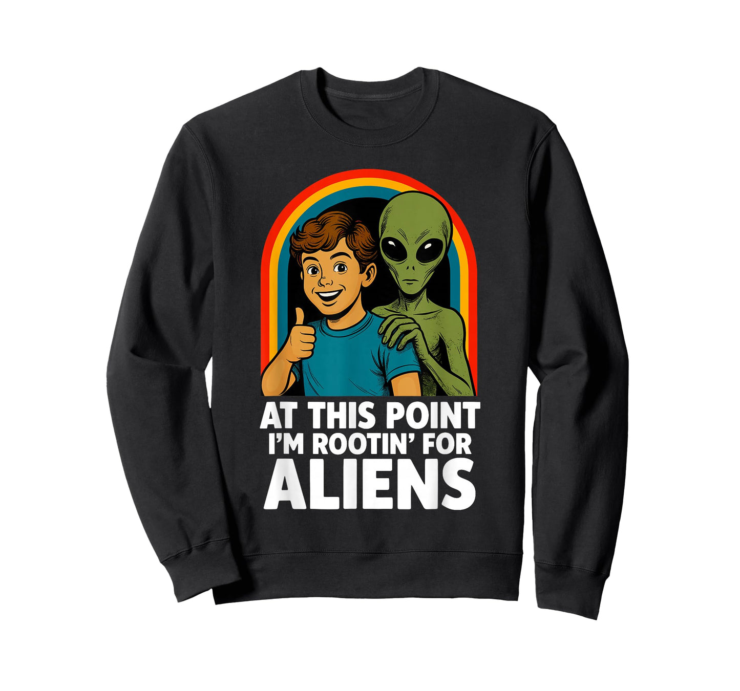Retro Sarcasm Men Women Kinds Funny Aliens T-Shirt