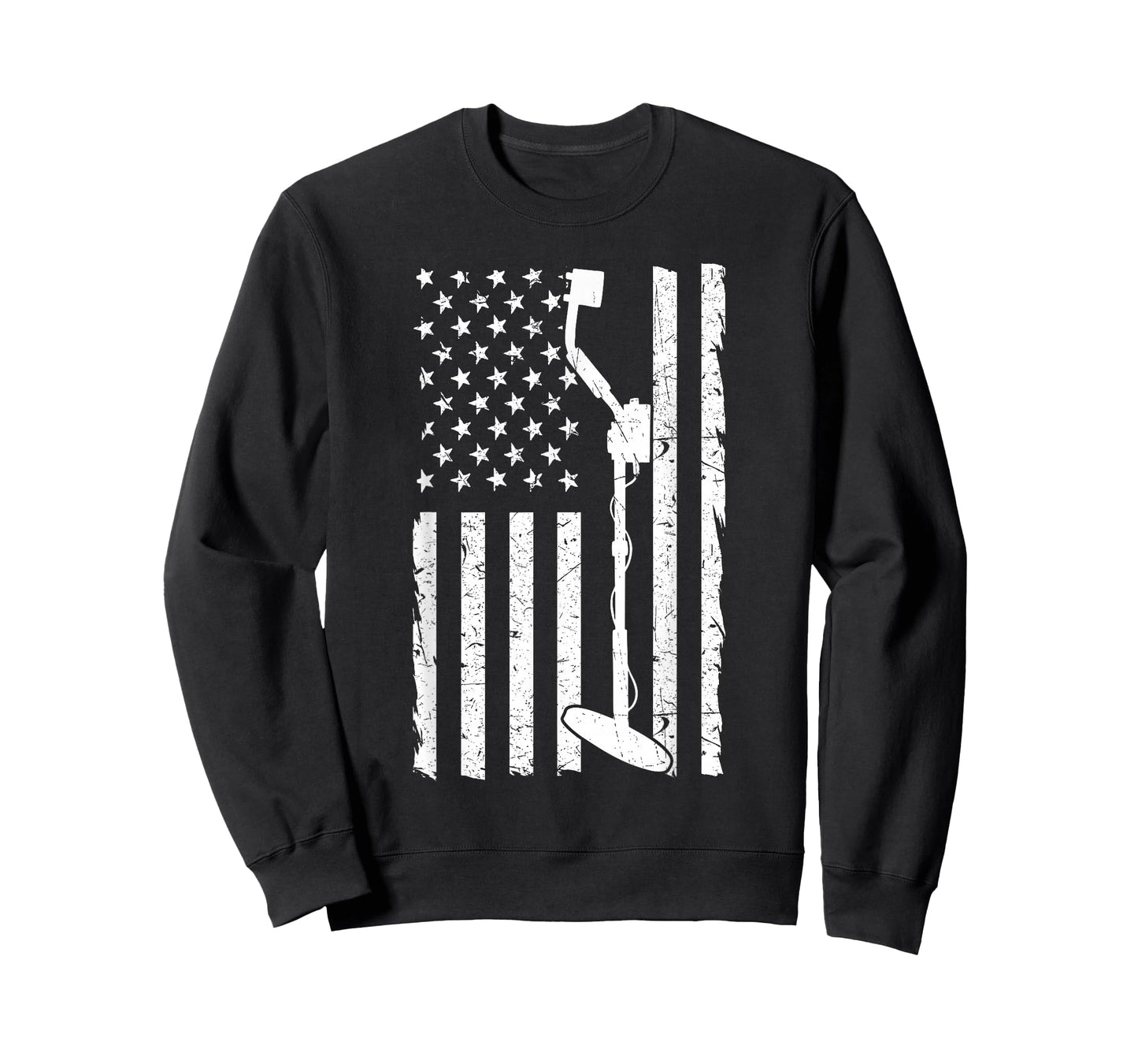 American Flag Metal Detector T-Shirt