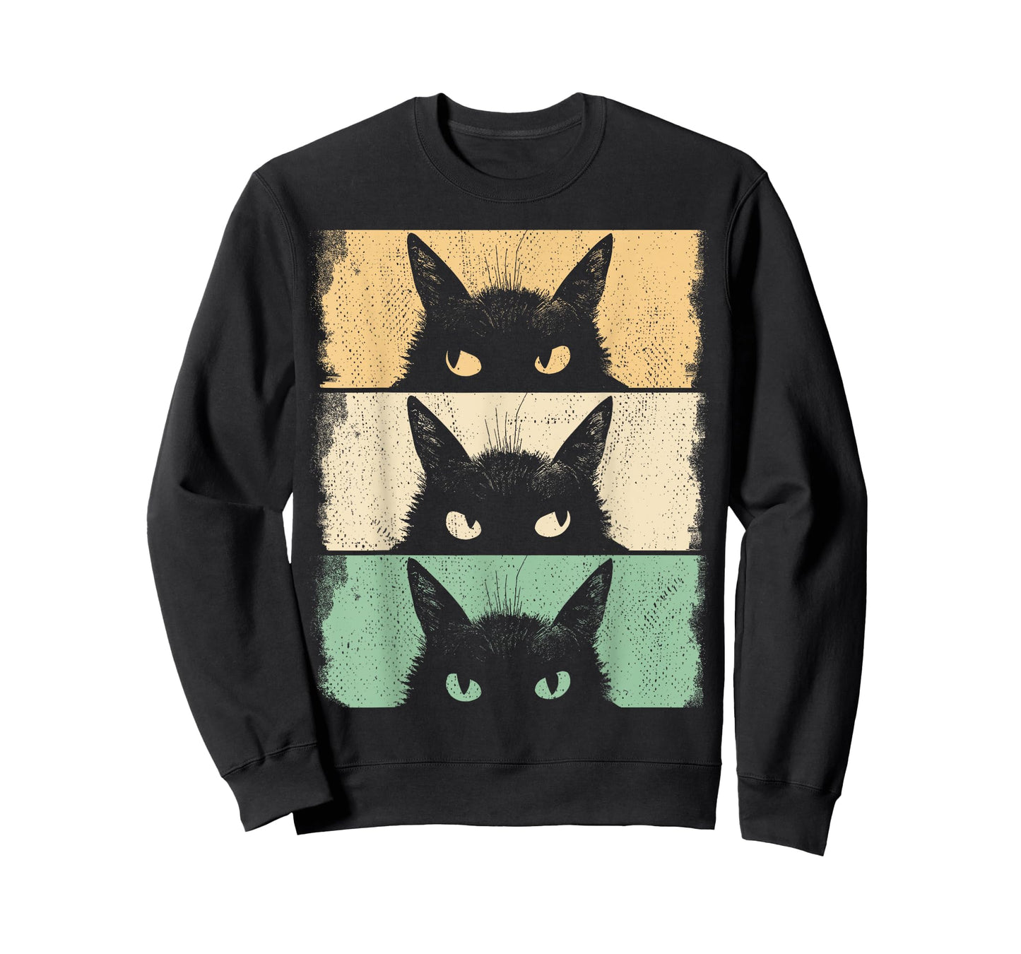Cat Lover, Grumpy Black Kitten, Cat Mom, Cat Dad T-Shirt