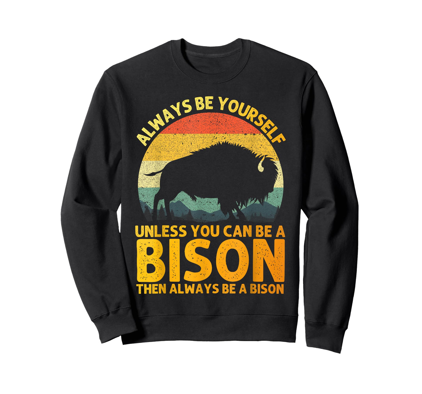 Cool Bison Design for Men Women Buffalo Animal Lovers Bison T-Shirt