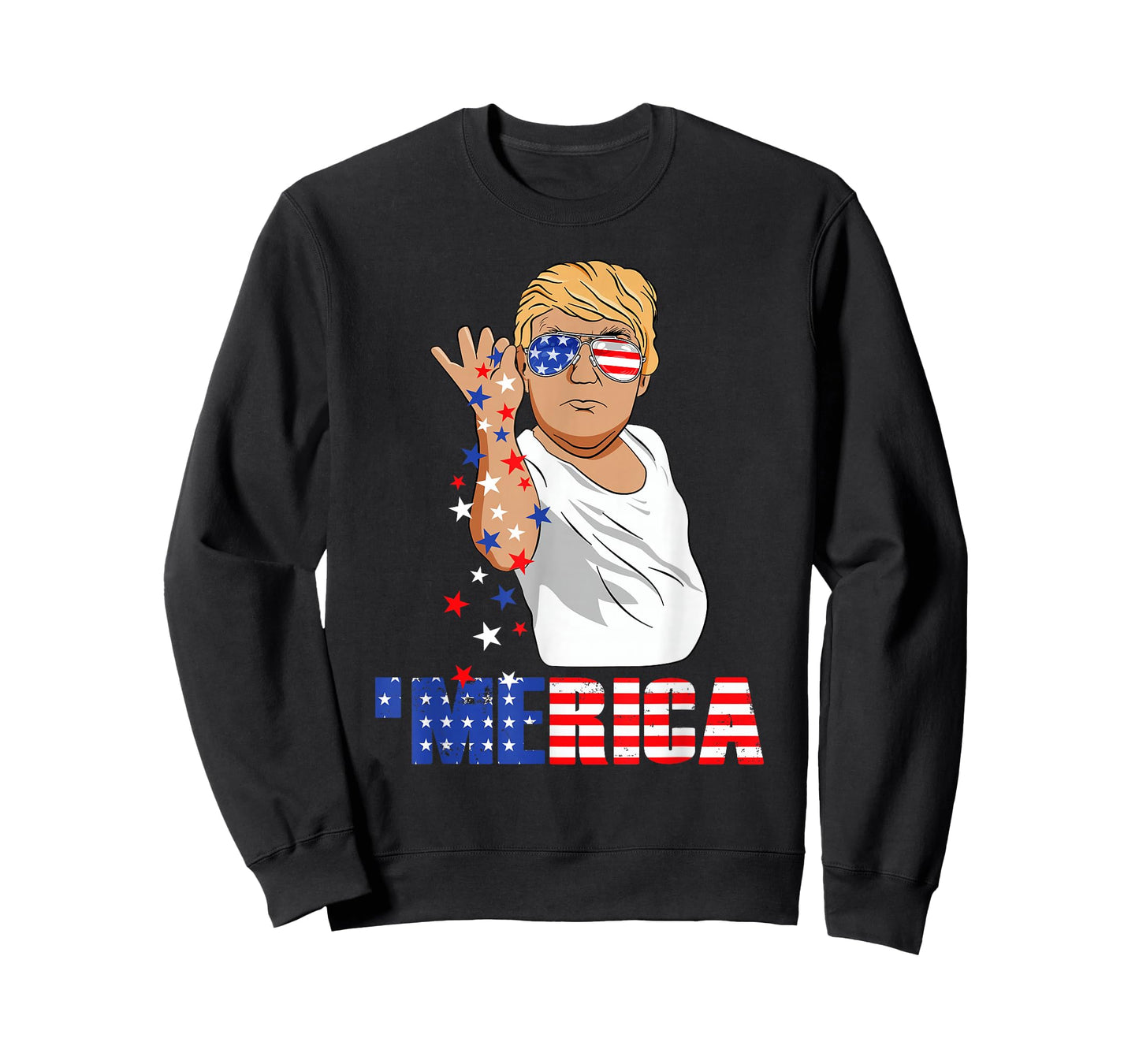 Funny Trump Salt Merica Freedom 4th of July T-Shirt Gifts T-Shirt