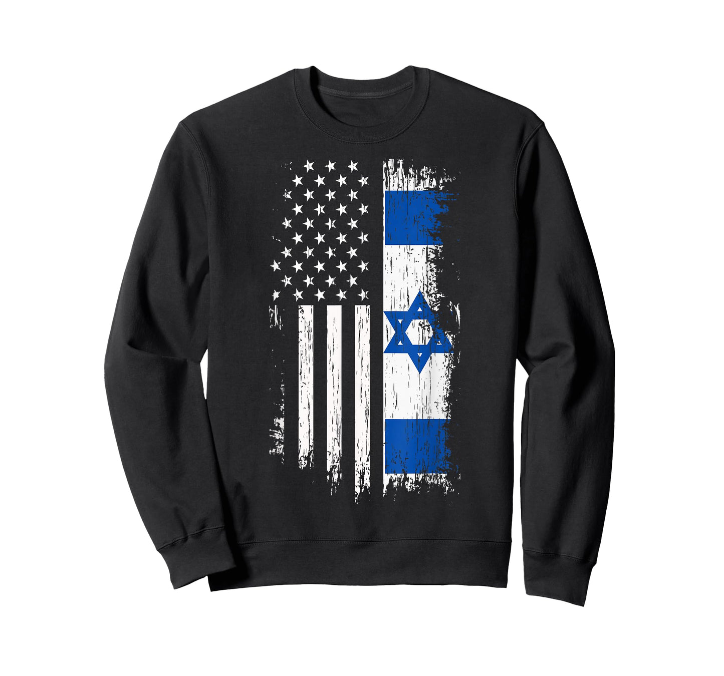 Israeli American Flag T-Shirt - Pride Israel USA Shirt T-Shirt