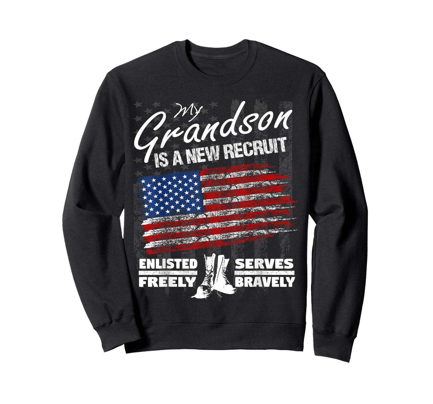 New Recruit Shirt - My Grandson Joined the U.S. Military
