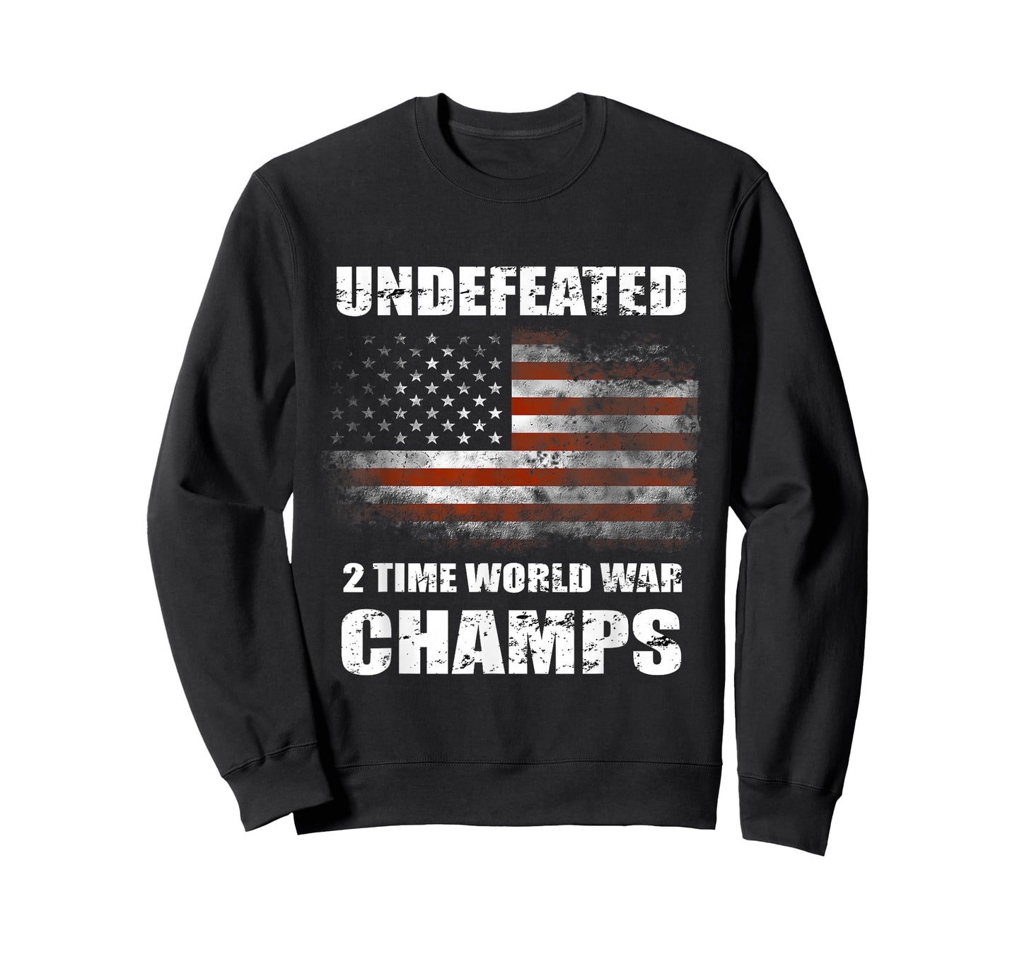 Undefeated 2 Time World War T Shirt 4th Of July Shirts Gifts T-Shirt