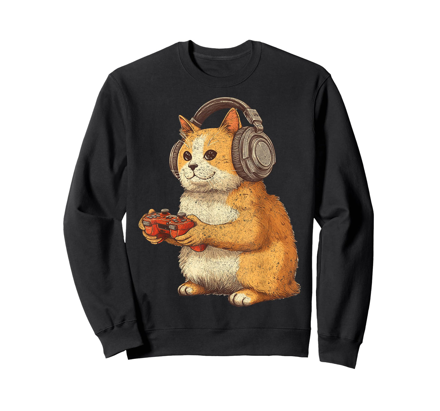 Funny Cat Video Games for Gamer T-Shirt