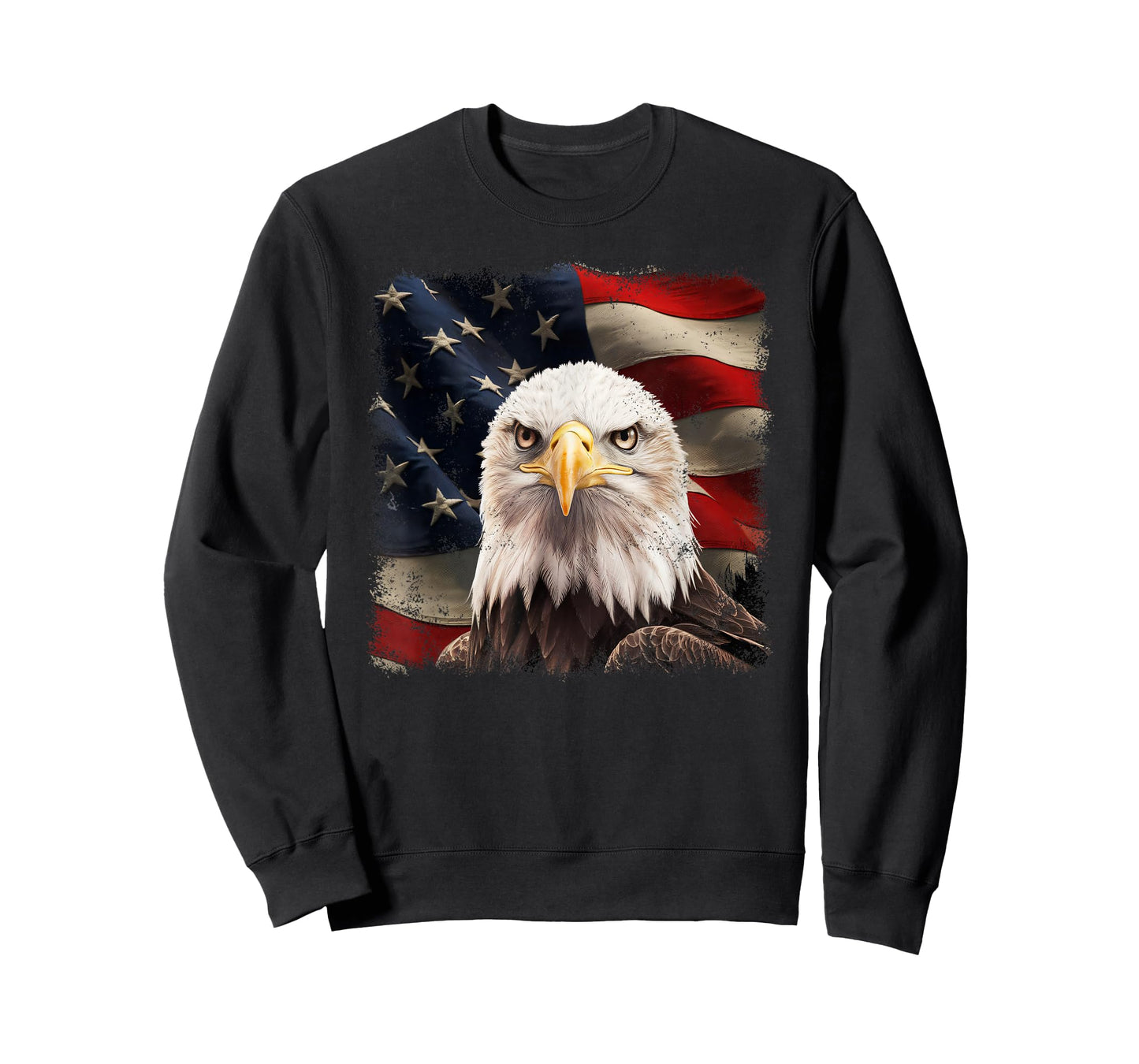 American Flag & Bald Eagle | Patriotic T-Shirt