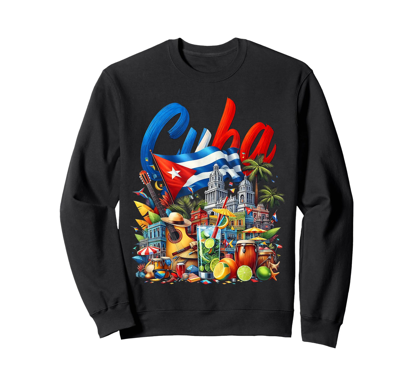 Cuba National Hispanic Heritage Month Cuban Flag T-Shirt
