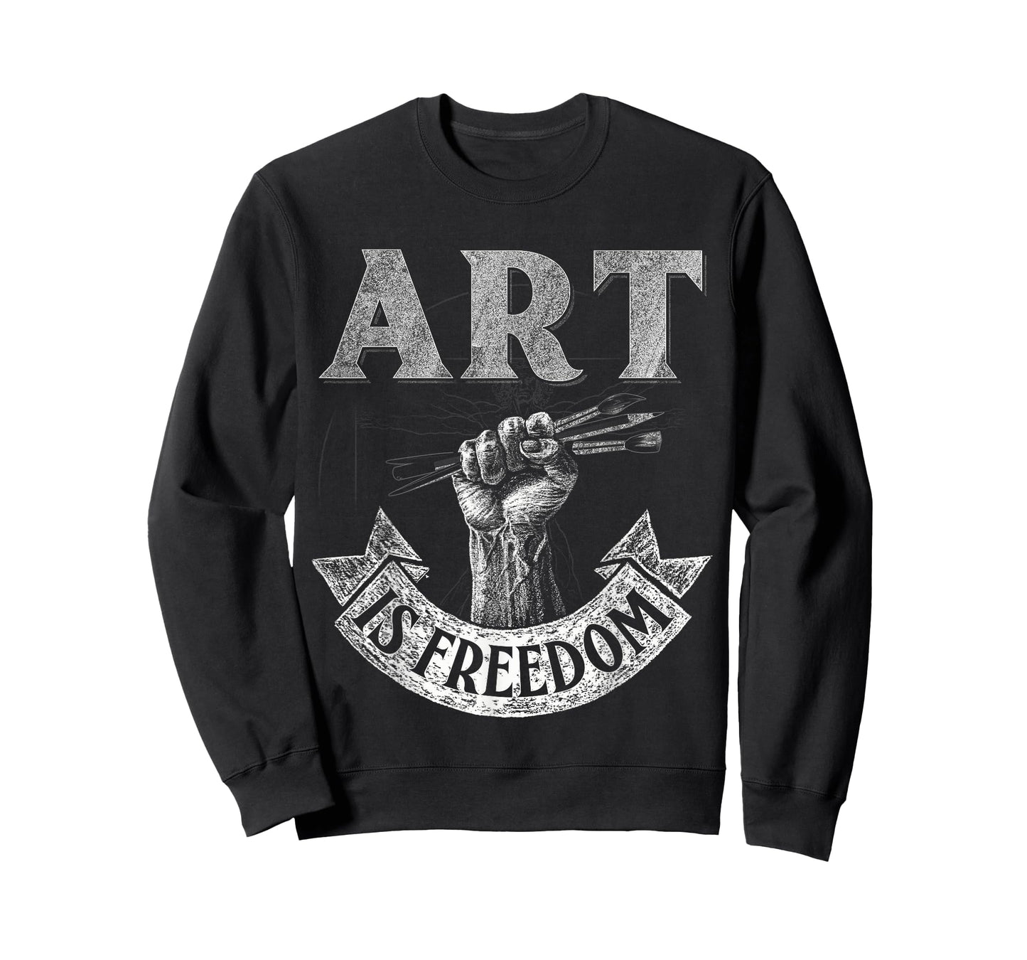Art is Freedom great t shirt for artists who love to draw T-Shirt