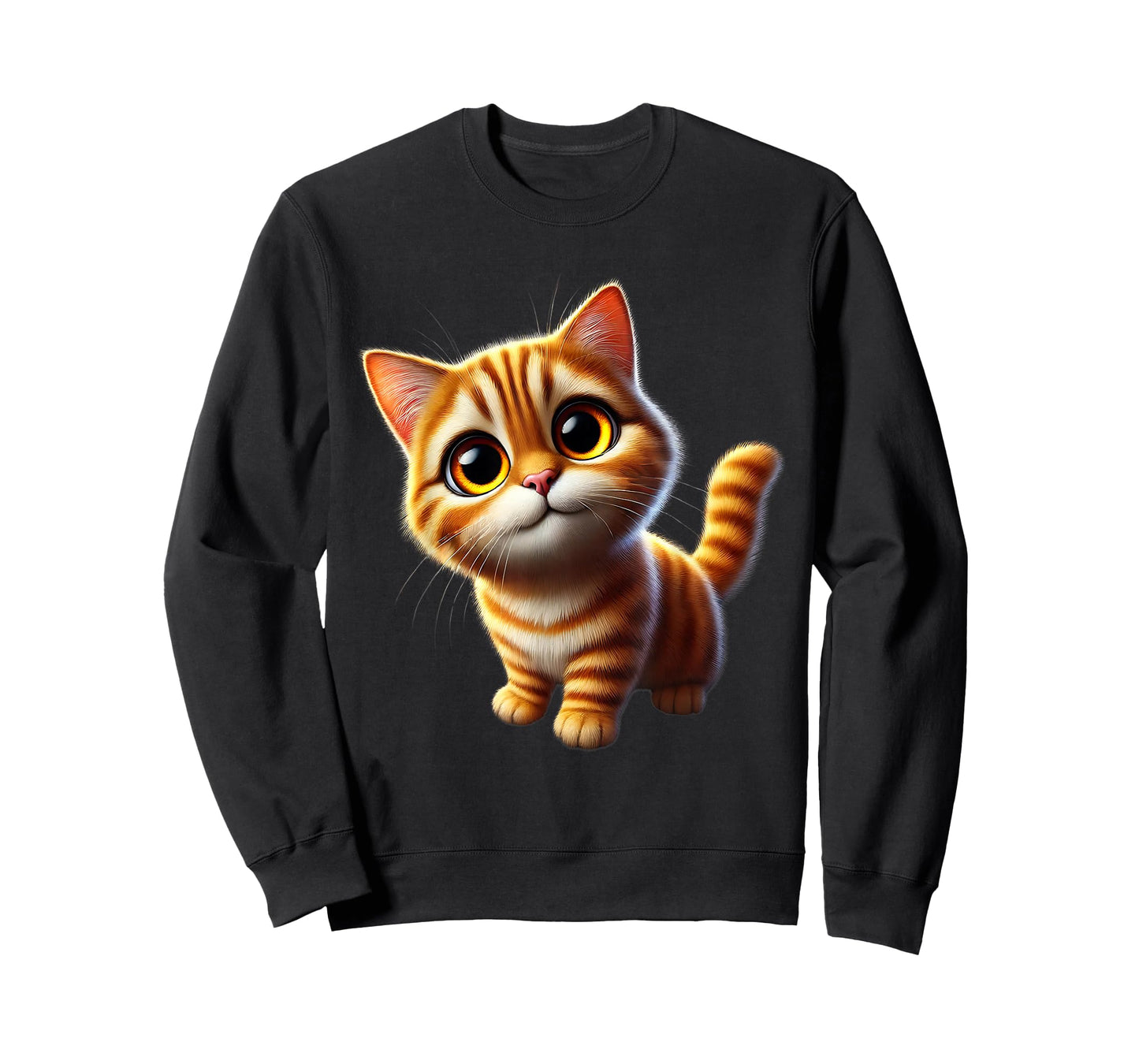 Adorable Orange Tabby Kitten Cute Cat T-Shirt