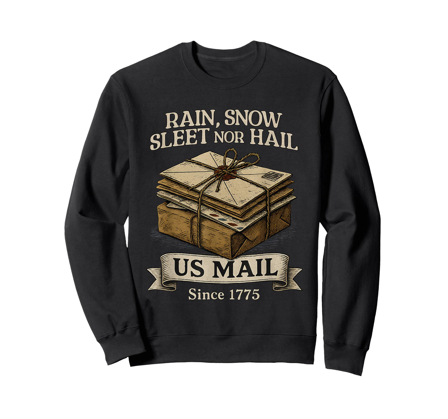 Postal Worker Delivering U.S. Mail 1775-2025 250 Years T-Shirt