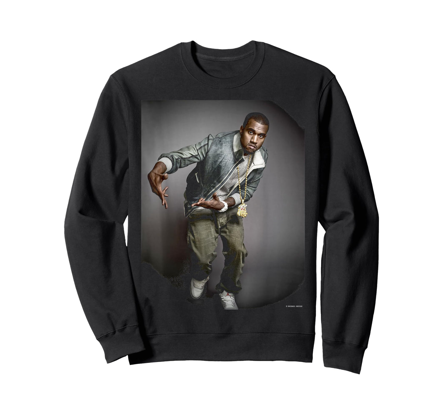 Artist Kanye West LA Photo by Michael Grecco T-Shirt