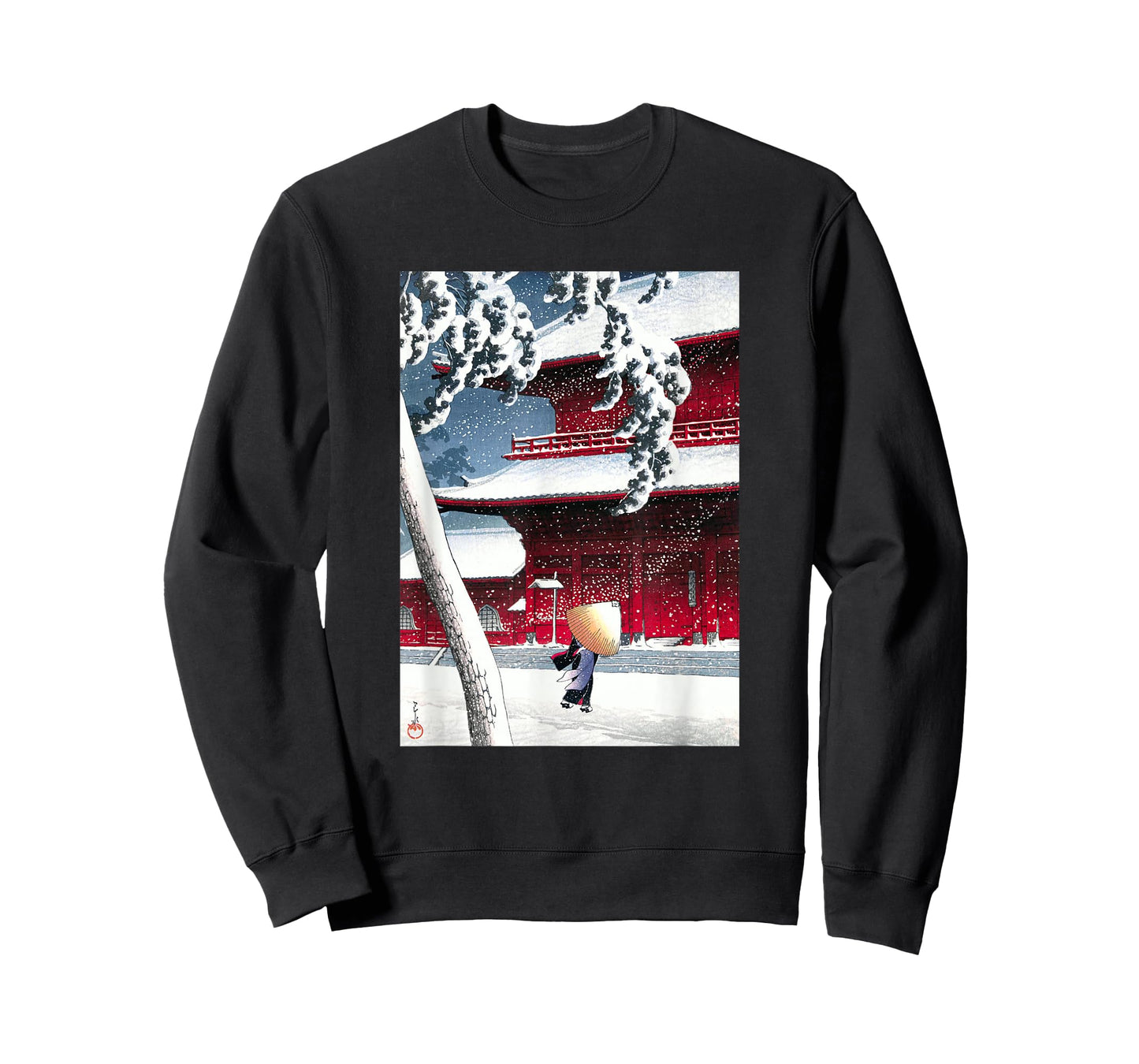 Zojo Shrine in Shiba by Hasui Kawase Shin-hanga Ukiyo-e T-Shirt