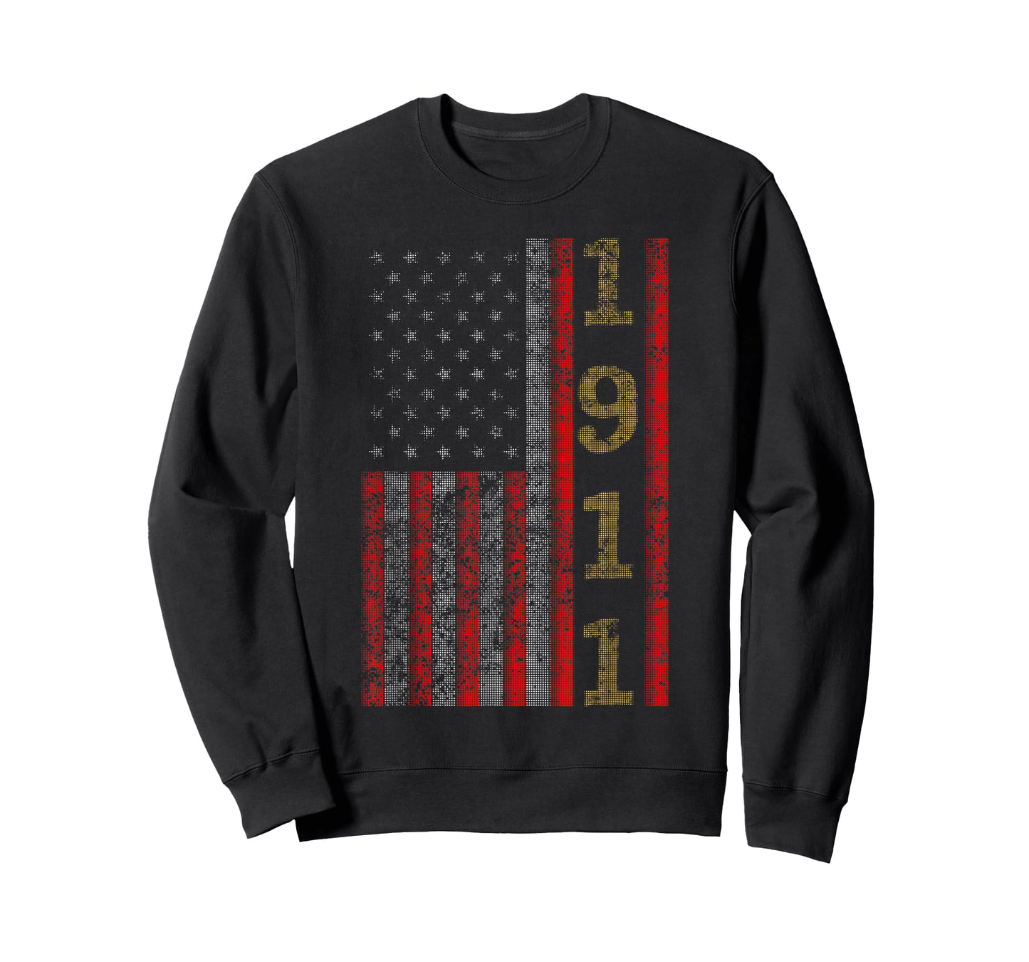 Cool Patriotic 1911 USA - US Flag Birthday Gift Idea T-Shirt T-Shirt