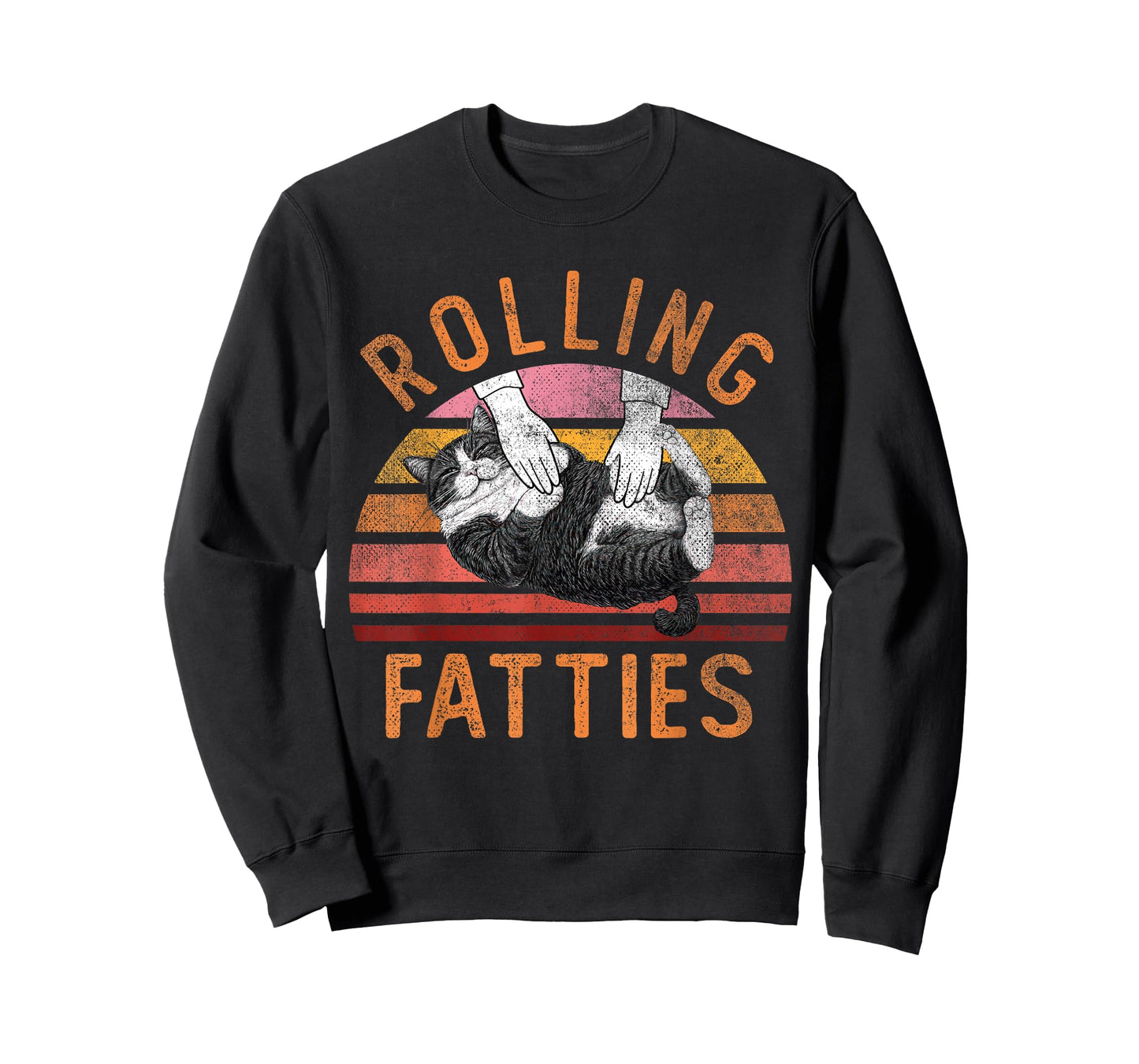 Rolling Fatties | Funny Cat | Kitten Owner | Cat Lover Men Women Kids T-Shirt