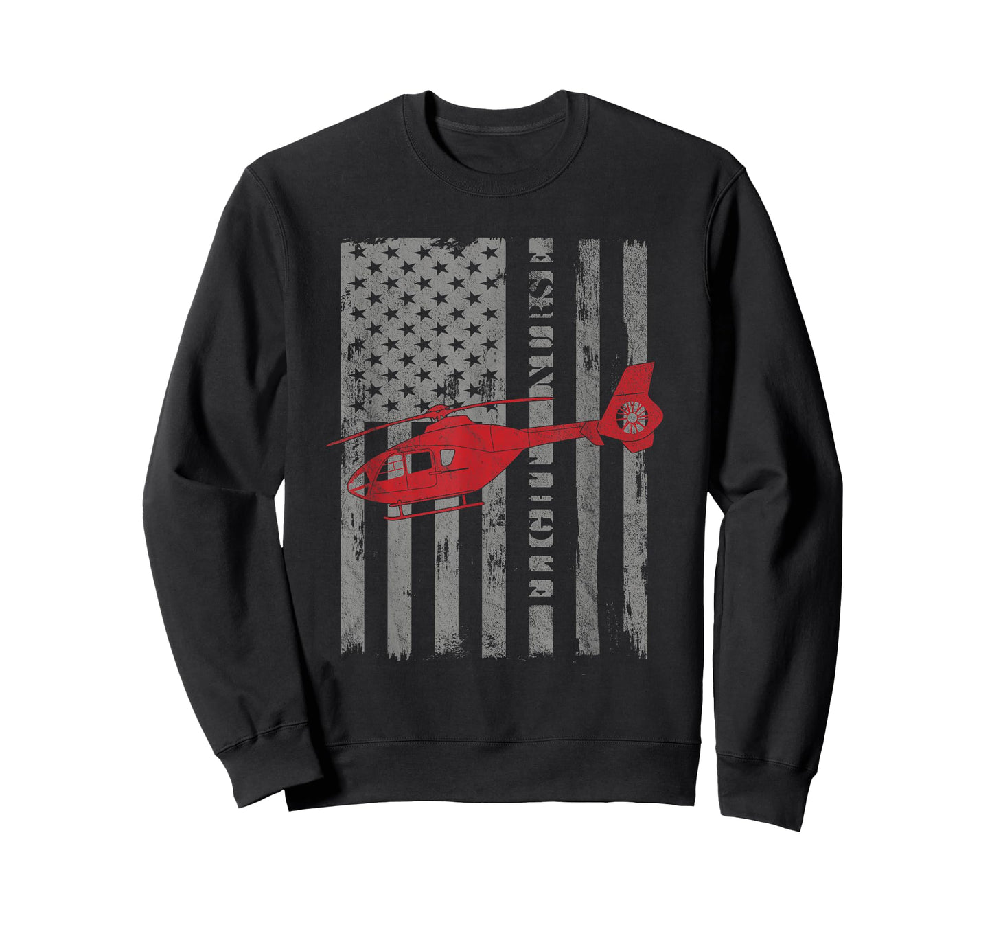 American Flag Flight Nurse T-Shirt Gift T-Shirt