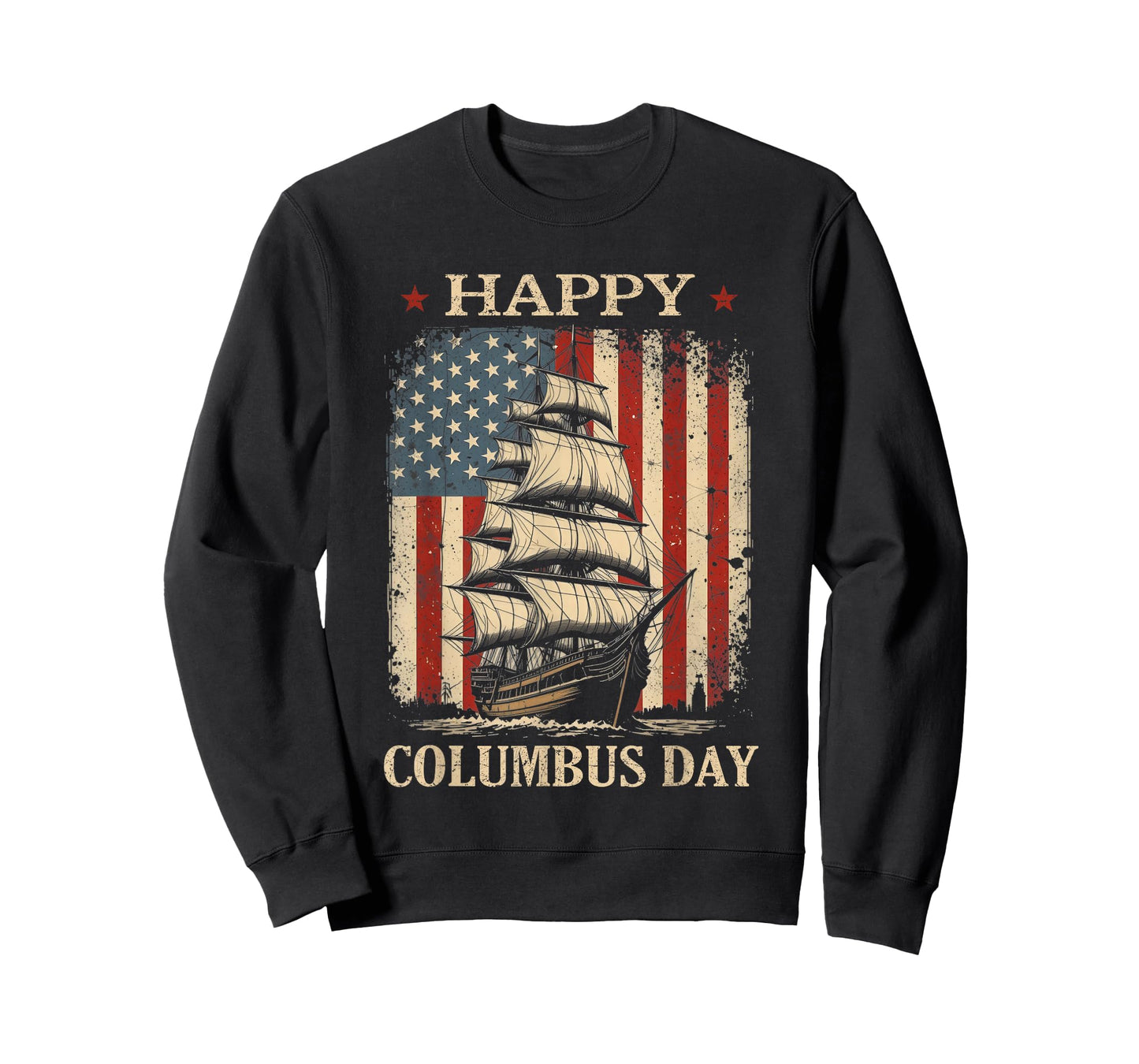 Happy Columbus Day Design Christopher Columbus Italian T-Shirt