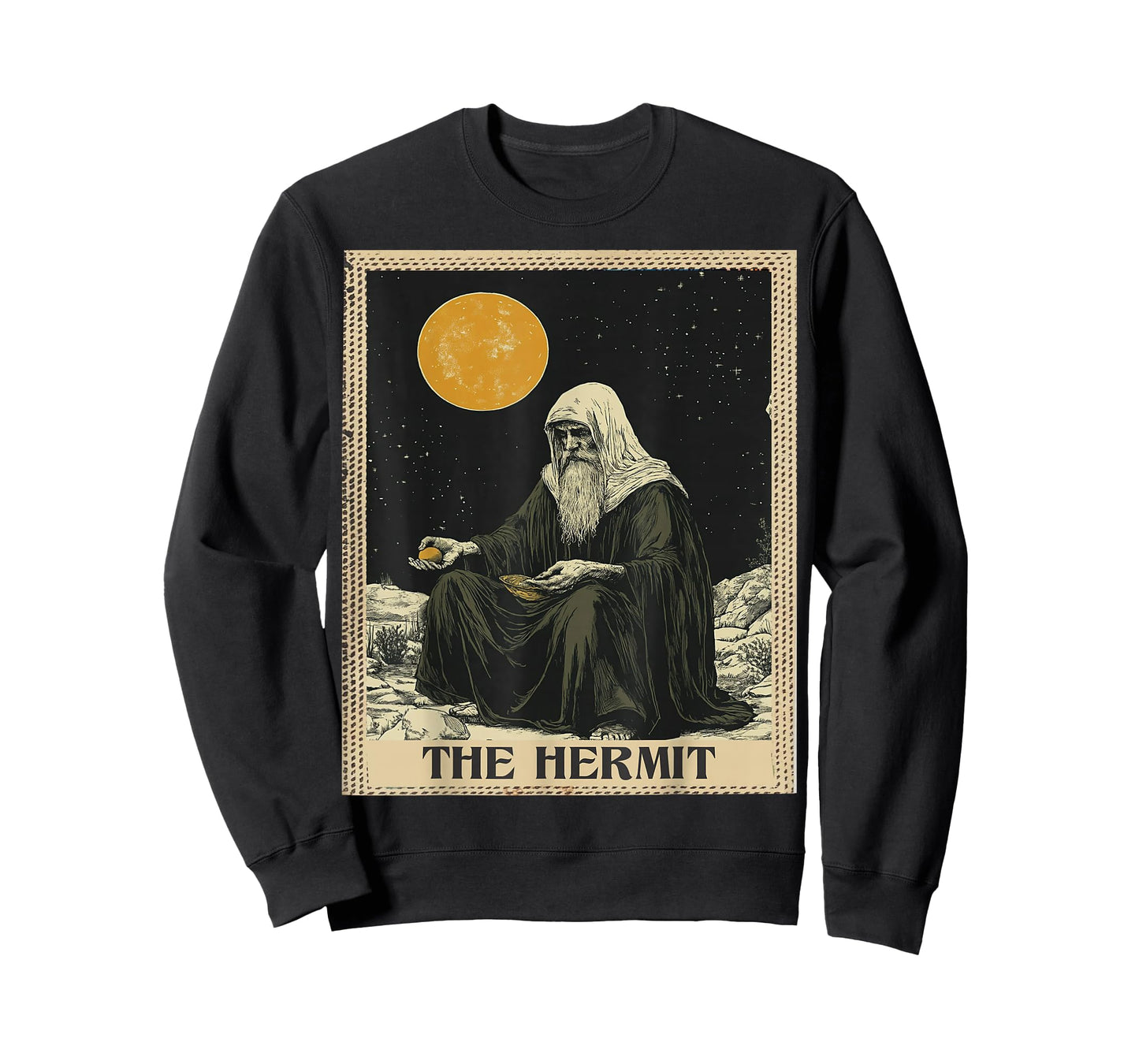Tarot Card The Hermit Occult T-Shirt
