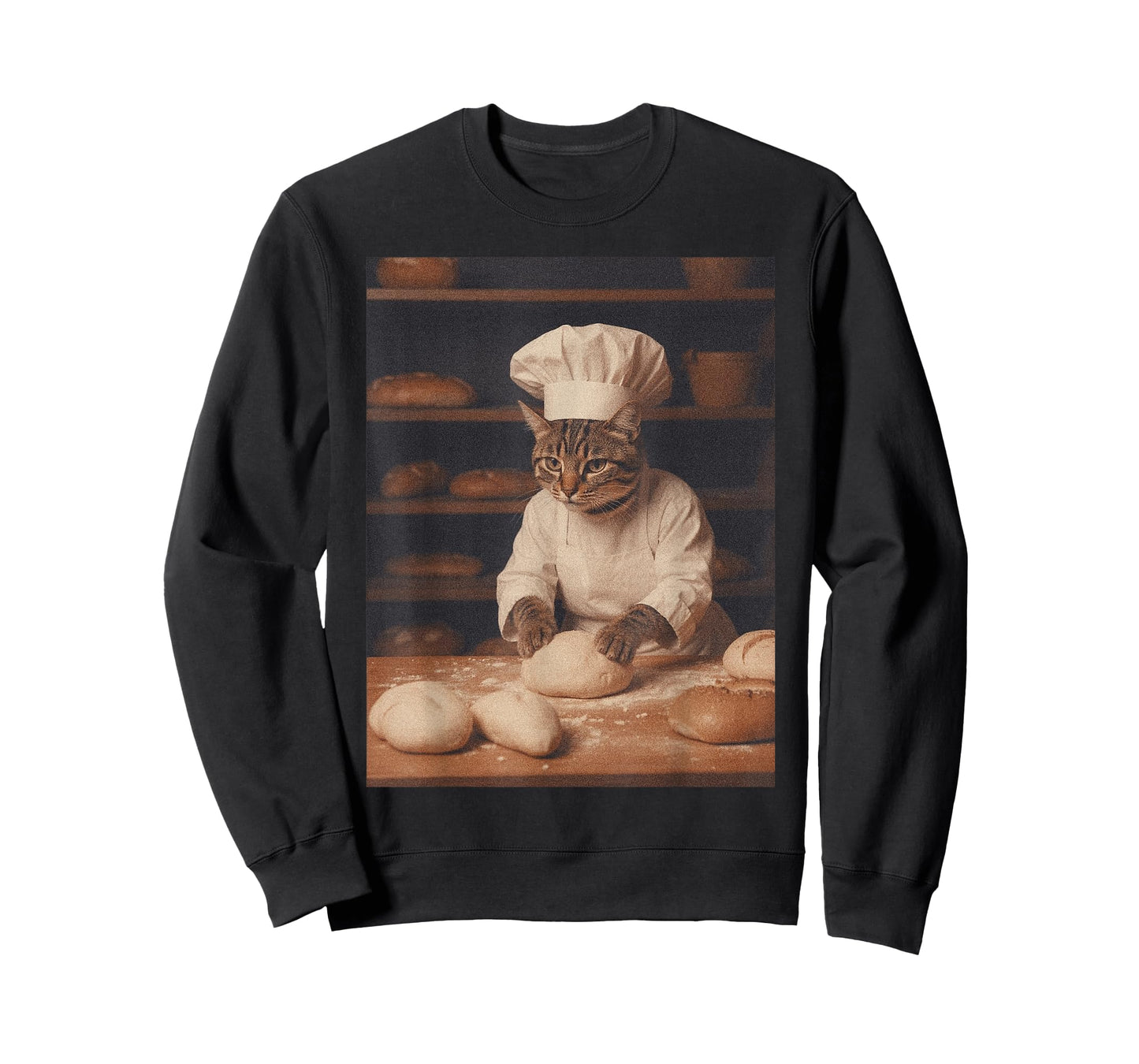 Baker Cat Baking Lover Kitty Biscuits Bakery Cat Mom Women T-Shirt