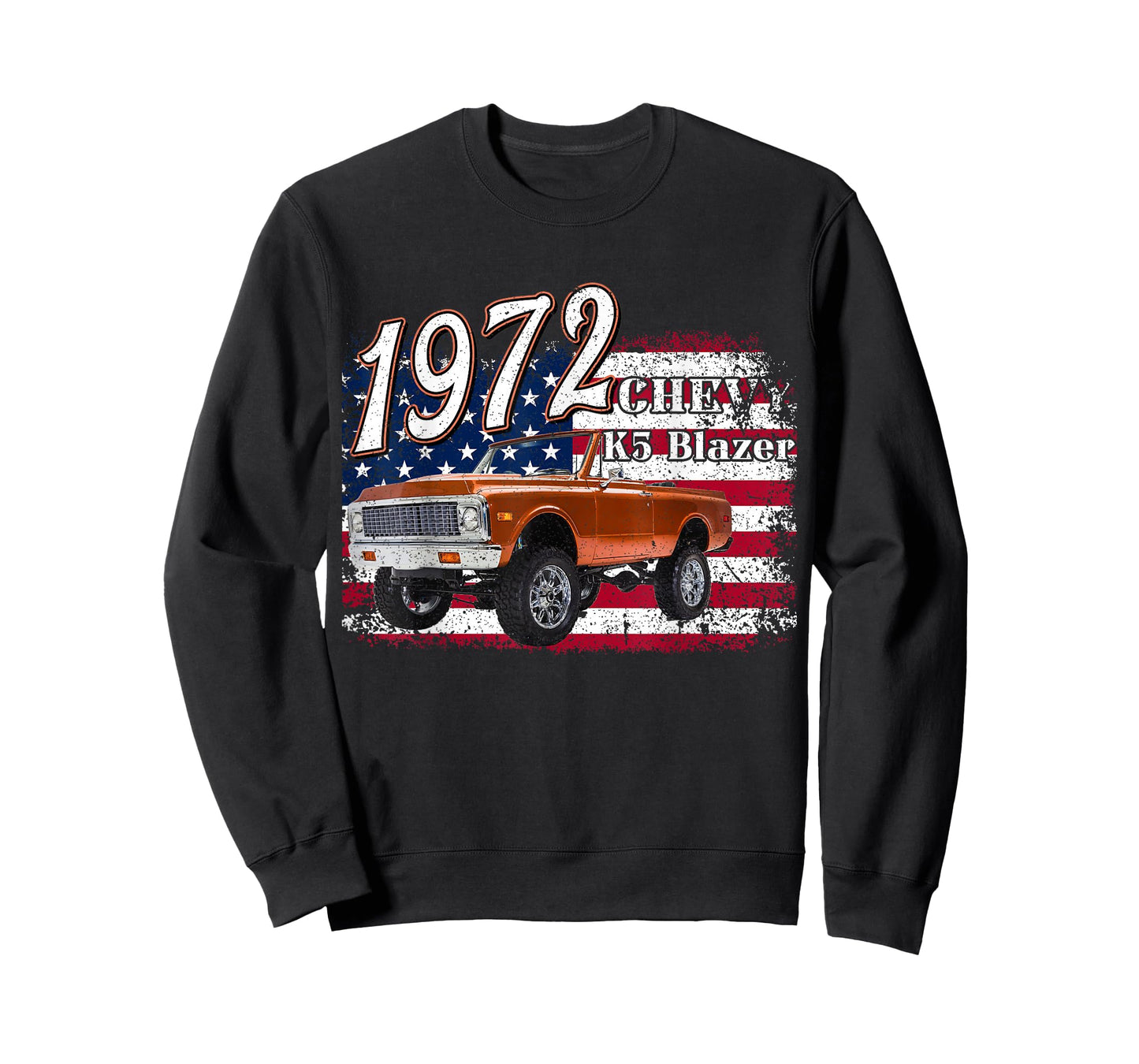 1972 72 K5 Blazer 4th Of July American Truck T-Shirt
