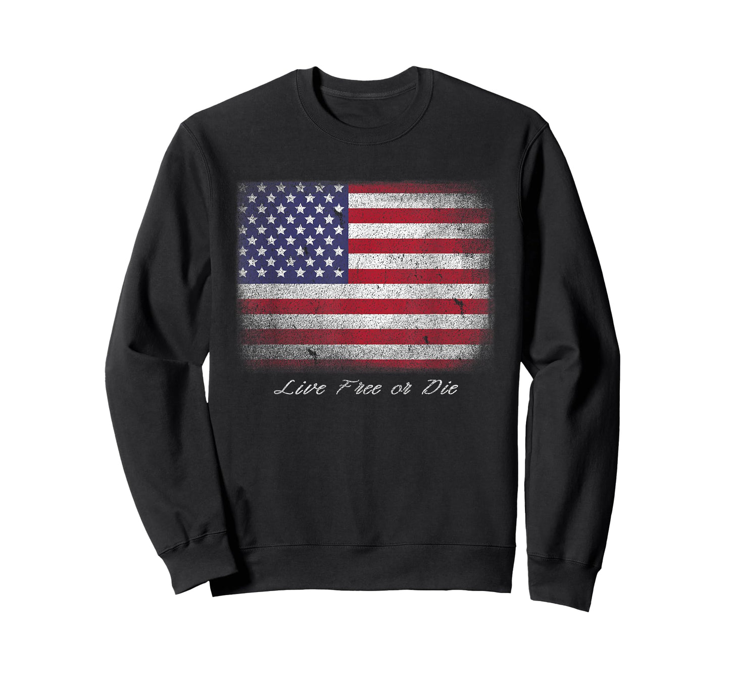 Live Free or Die T-Shirt Flag Tee T-Shirt