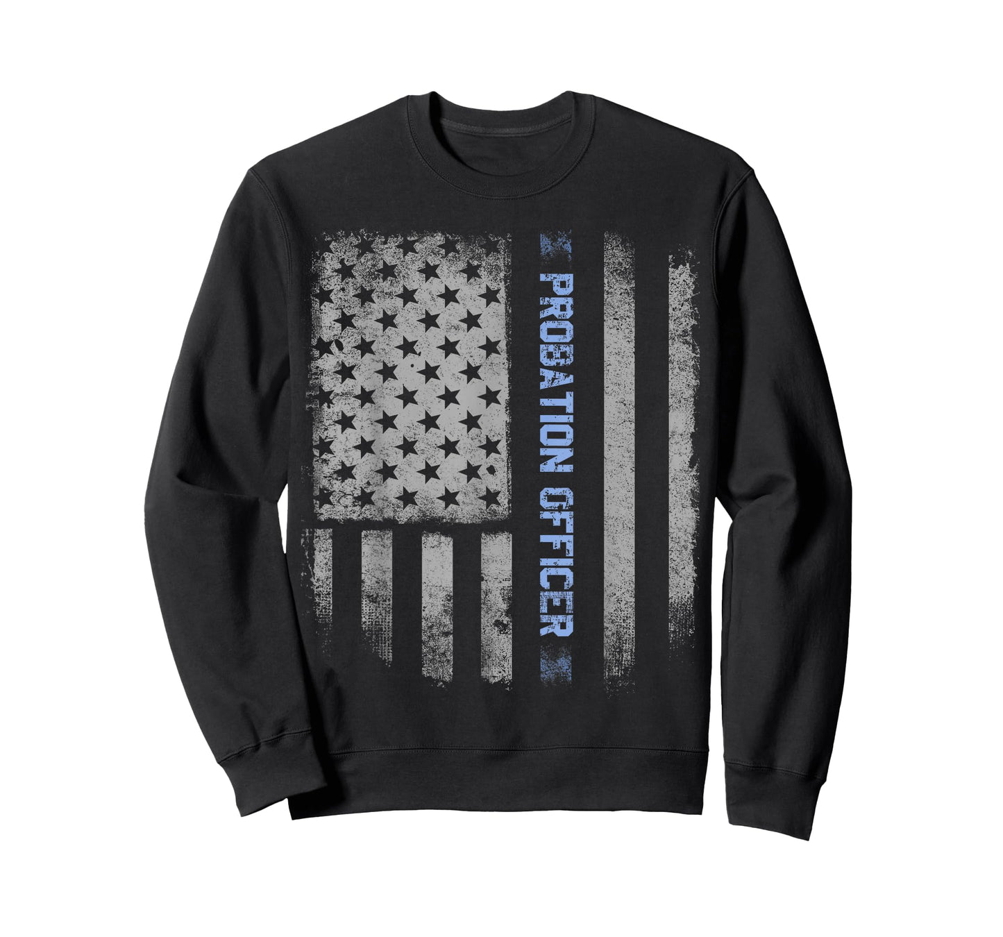 Probation Officer US Flag T-Shirt