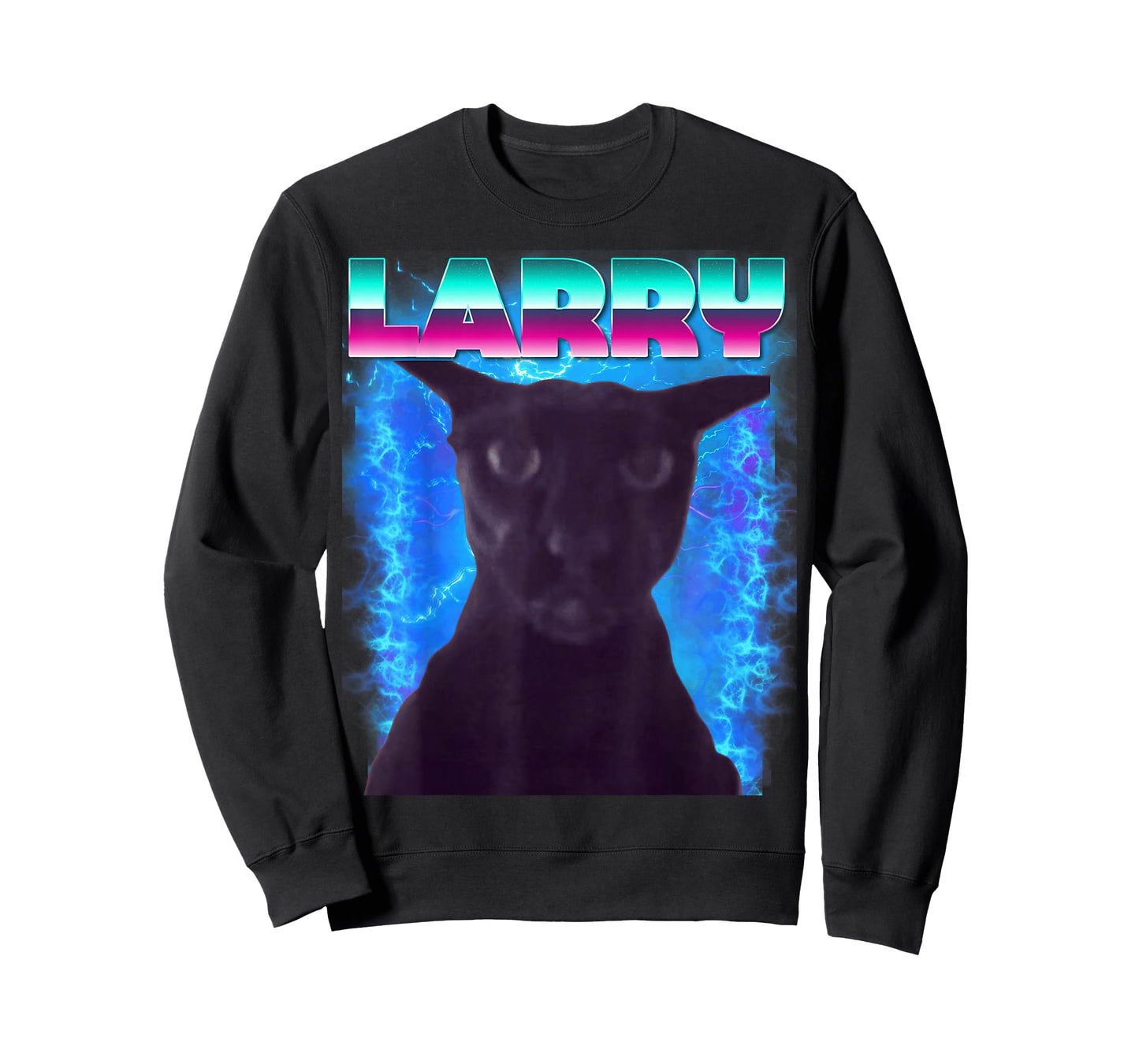 Evil Larry Meme Larry Cat Meme Cursed Memes Brainrot Memes T-Shirt