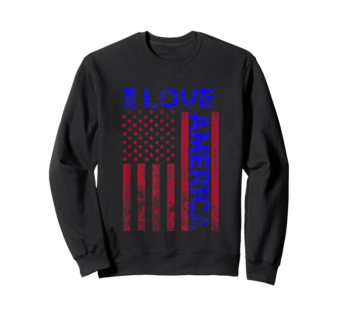 I love america shirt USA flag 4th july independence day USA T-Shirt