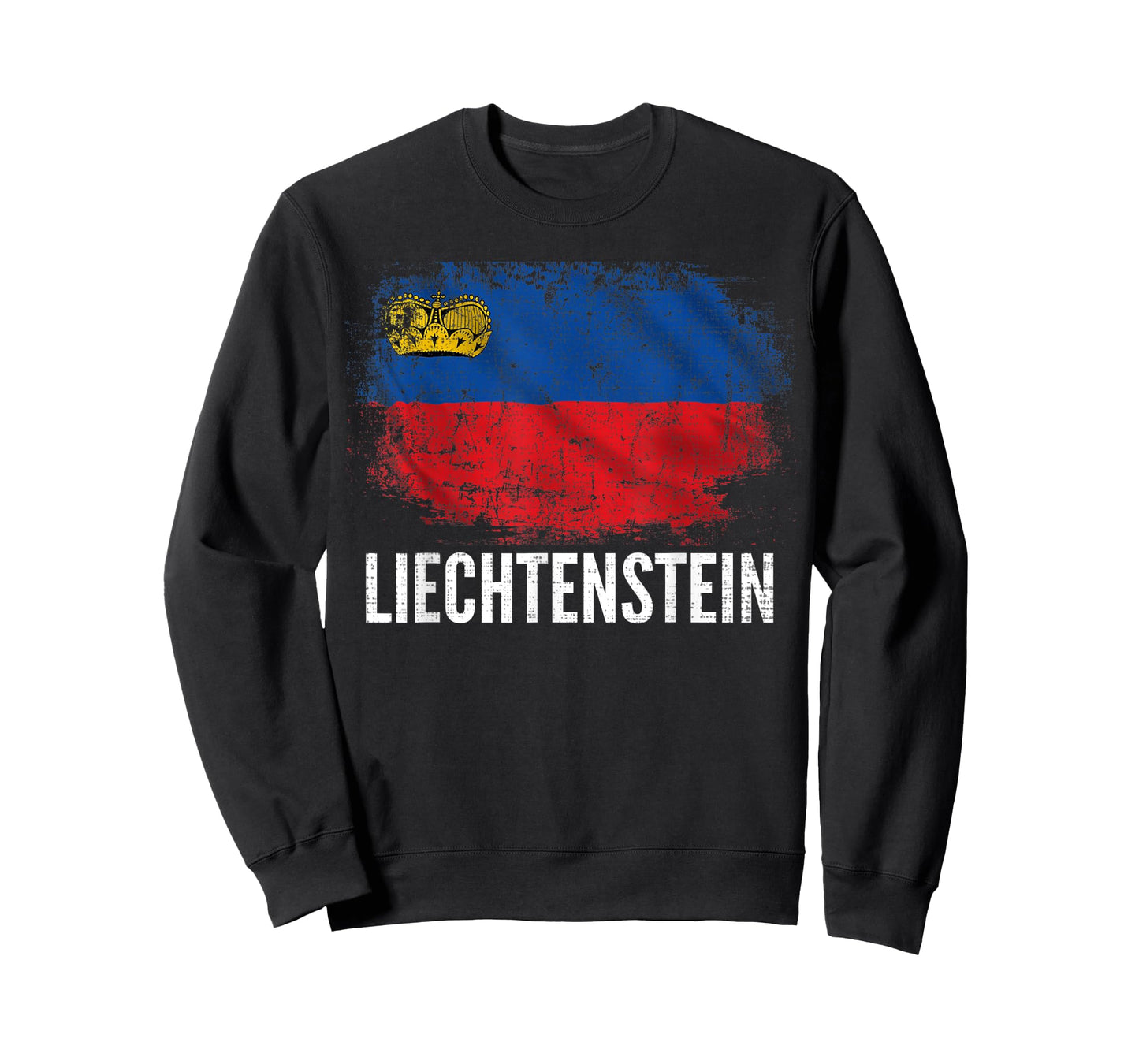 Vintage Liechtenstein Flag Gift T-Shirt