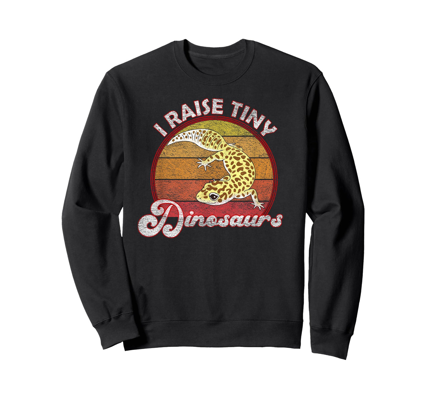 I Raise Tiny Dinosaurs Leopard Gecko Mom Dad Reptile Pet T-Shirt