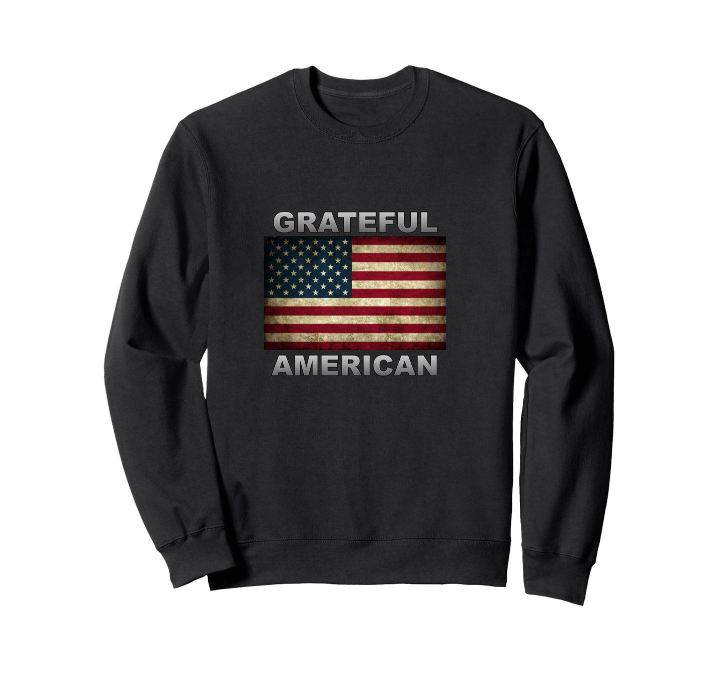 American Flag Grateful American Long Sleeve T-Shirt