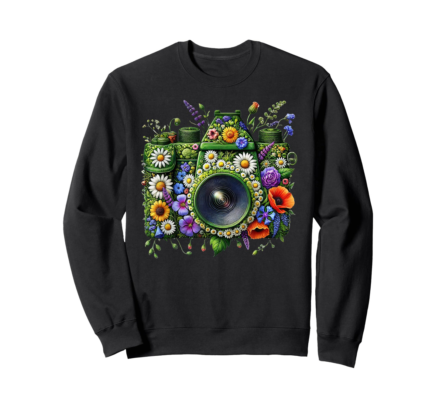 Wildflowers Camera Flower Photographer T-Shirt
